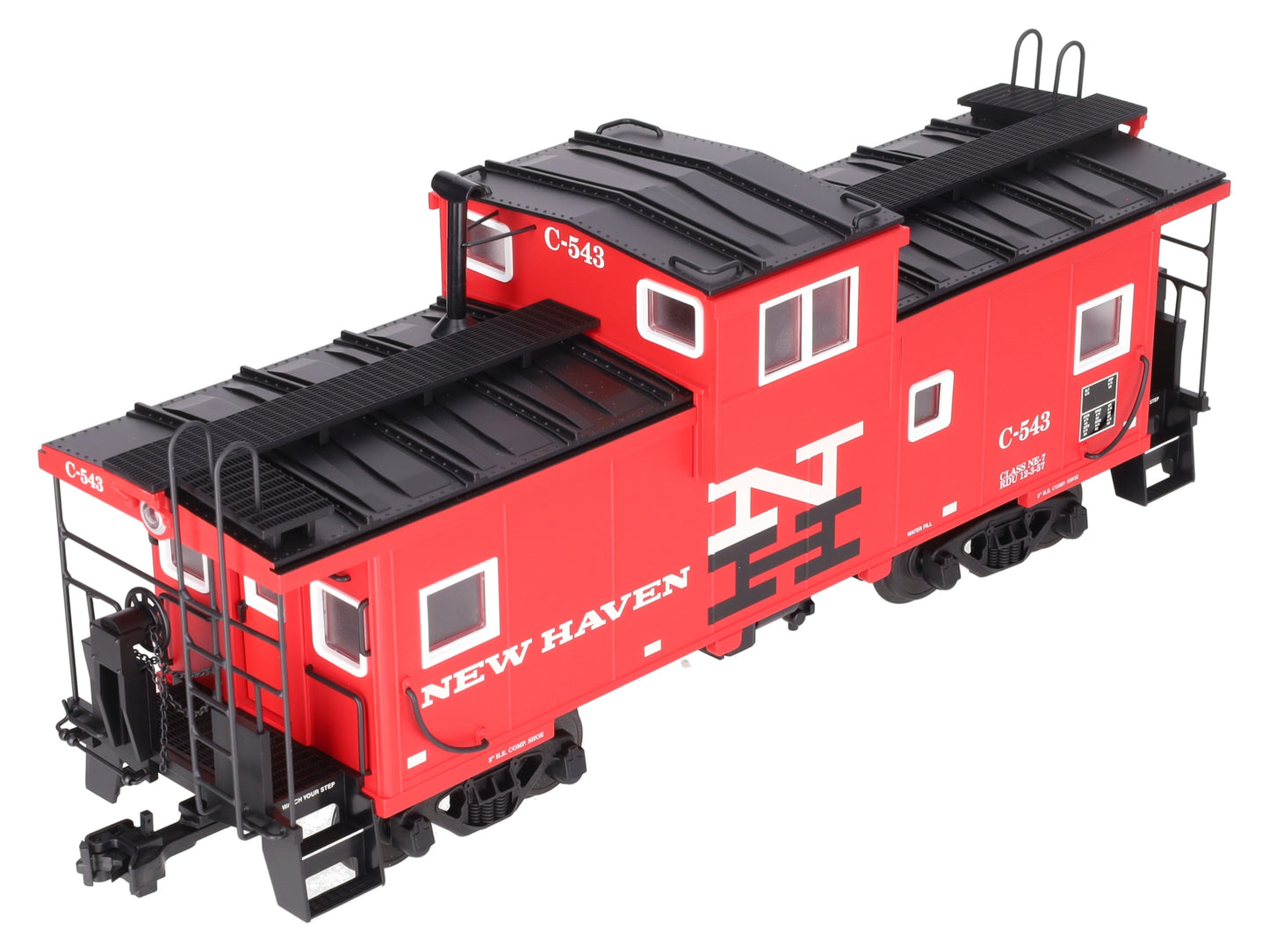 USA Trains R12107 G New Haven Extended Vision Caboose #C-543 - Metal Wheels LN/Box