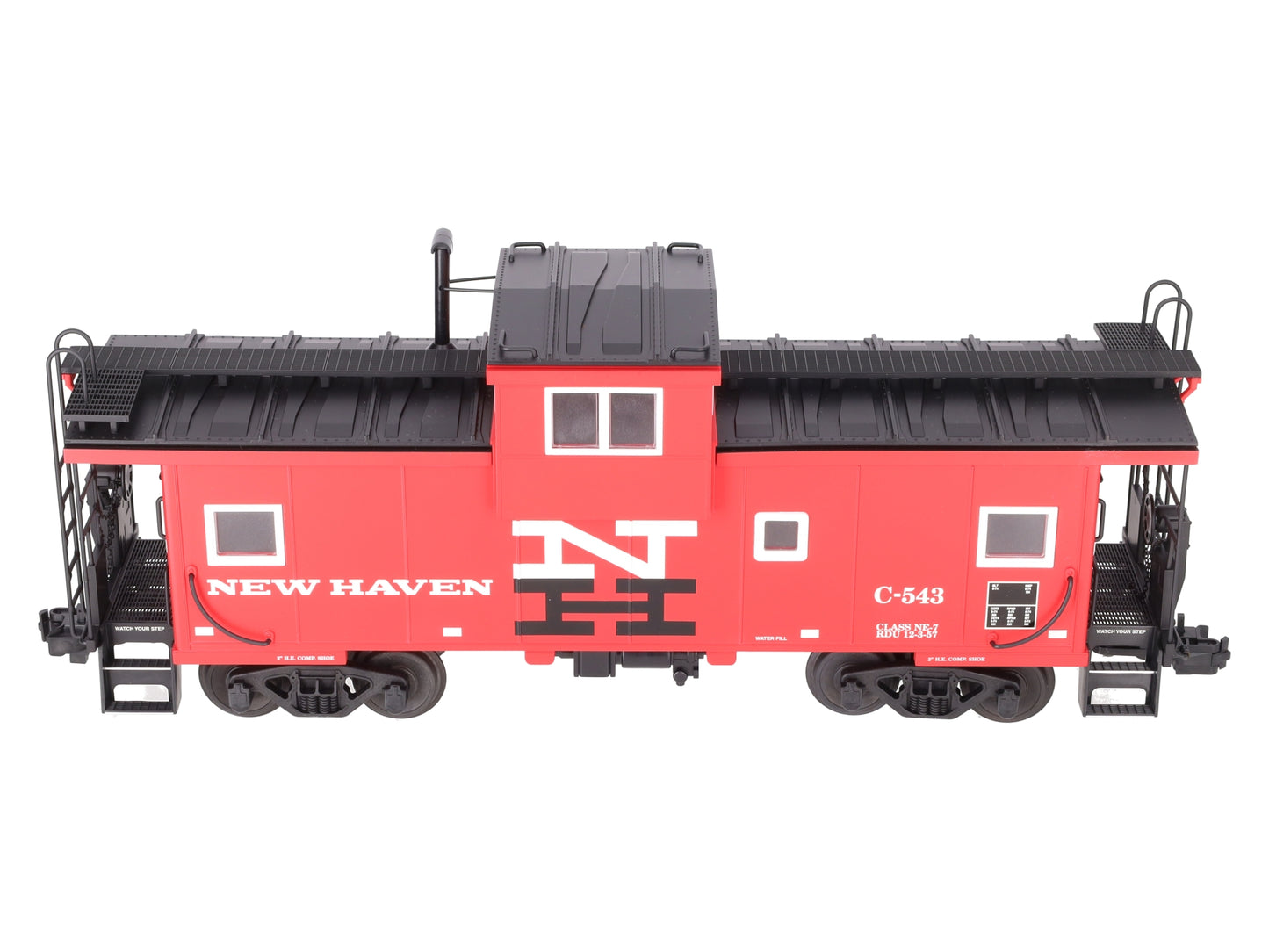 USA Trains R12107 G New Haven Extended Vision Caboose #C-543 - Metal Wheels LN/Box