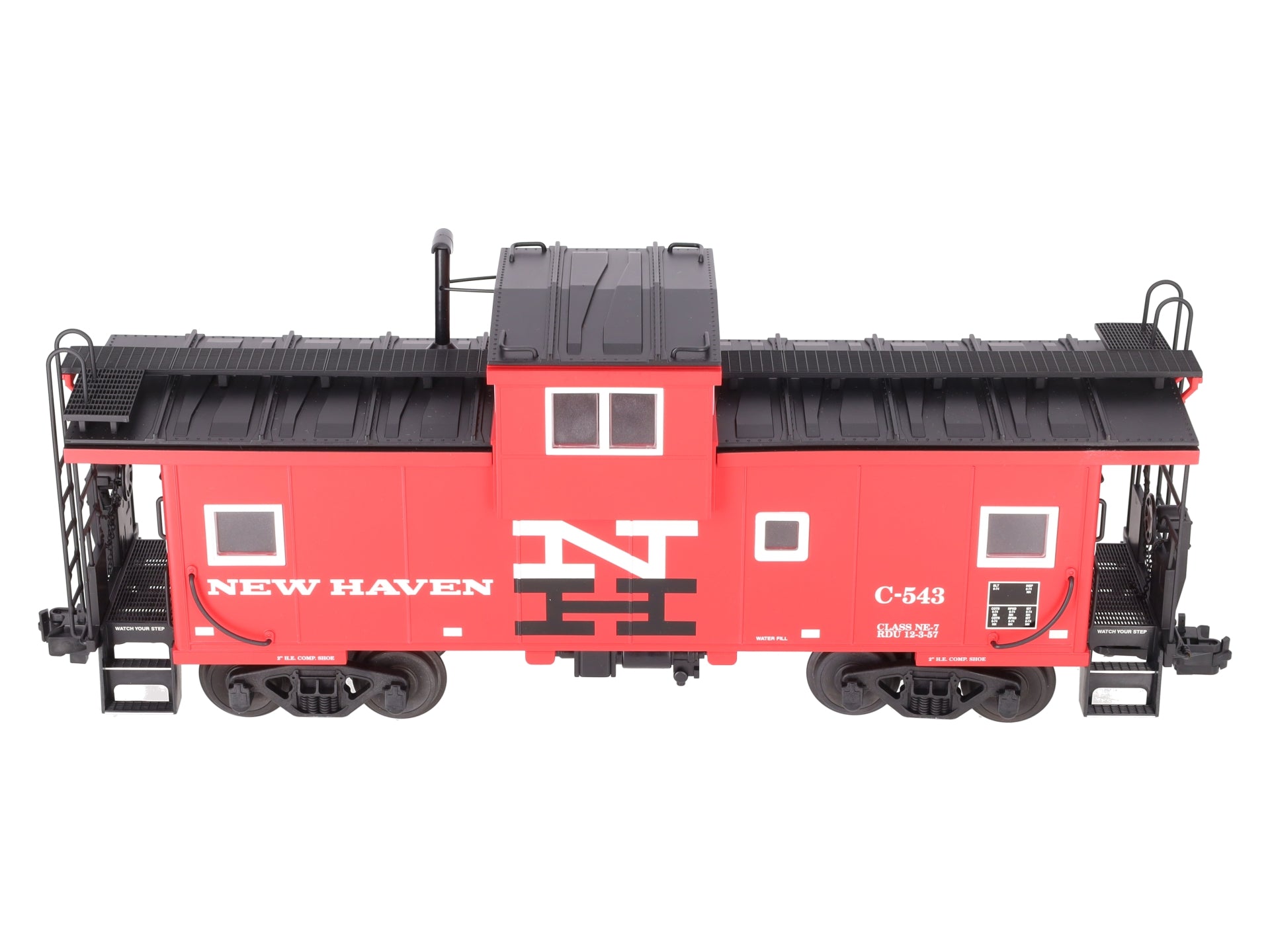 USA Trains R12107 G New Haven Extended Vision Caboose #C-543 - Metal Wheels LN/Box