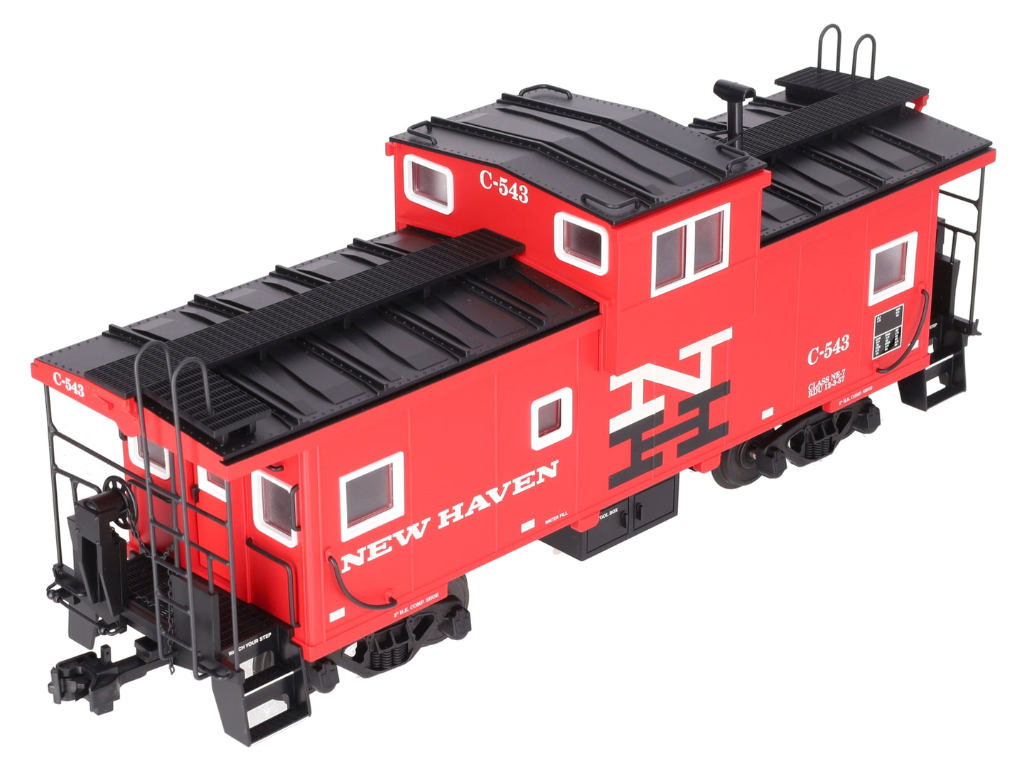 USA Trains R12107 G New Haven Extended Vision Caboose #C-543 - Metal Wheels LN/Box