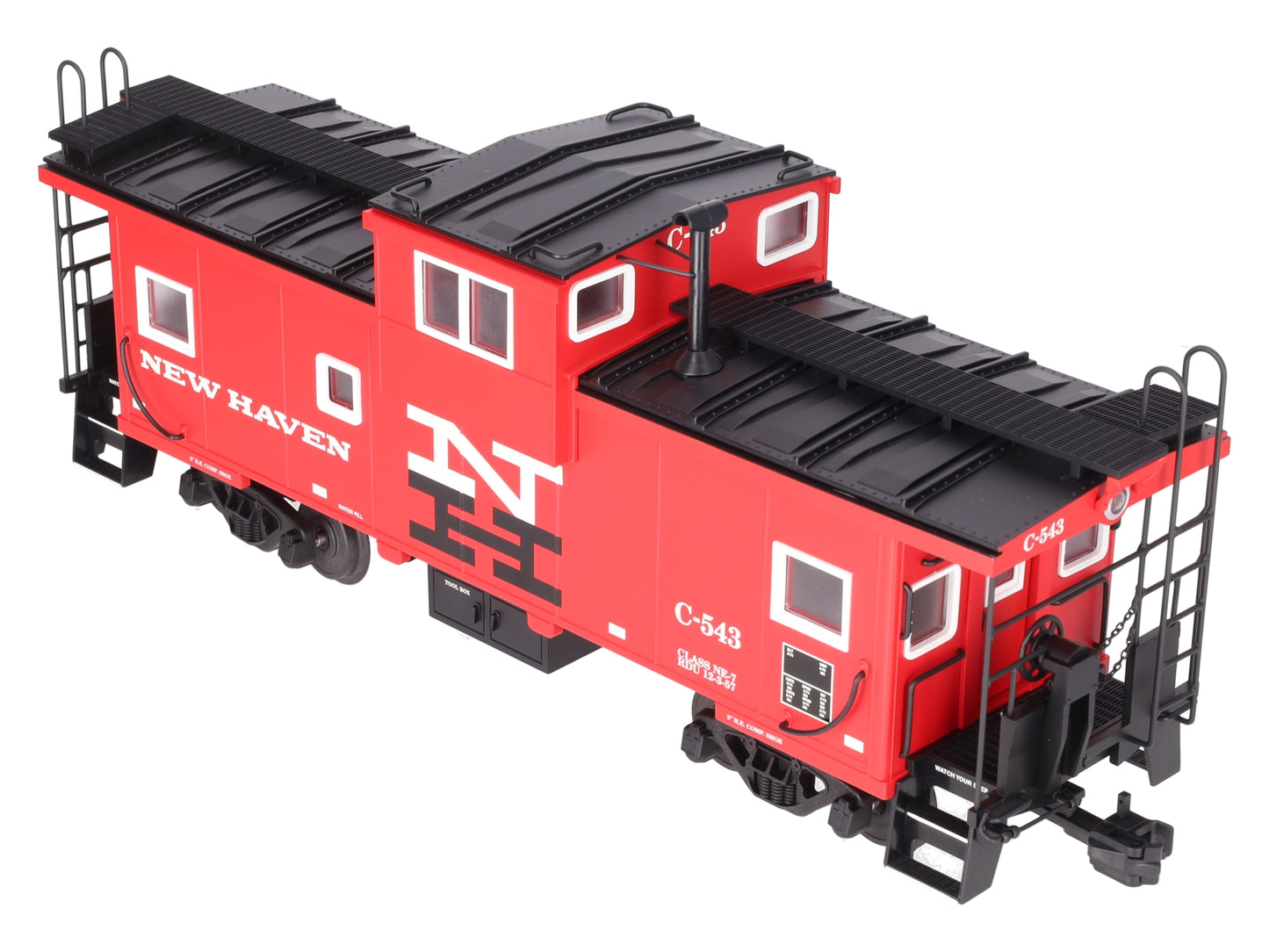 USA Trains R12107 G New Haven Extended Vision Caboose #C-543 - Metal Wheels LN/Box