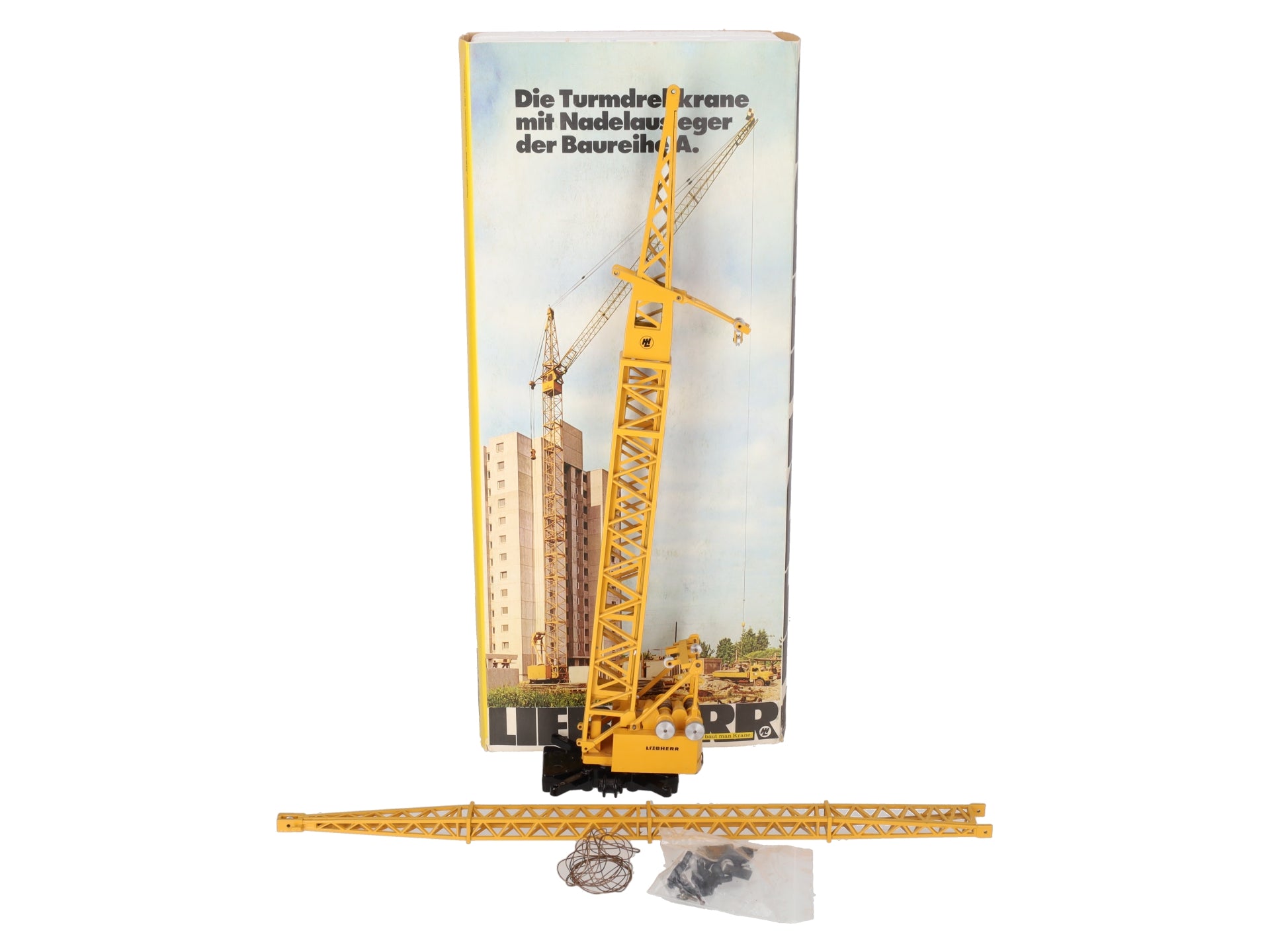 Liebherr 283 1:50 Scale Diecast Tower Crane VG/Box