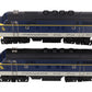 MTH 20-2125S O C&O F-3 AA Diesel Engine Set #8010/8011 - 2 Rail EX/Box