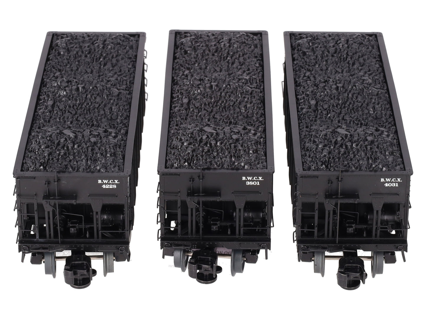 Lionel 6-85286 O Gauge Berwind White Coal GLa 2-Bay Hopper (Set of 3) EX/Box