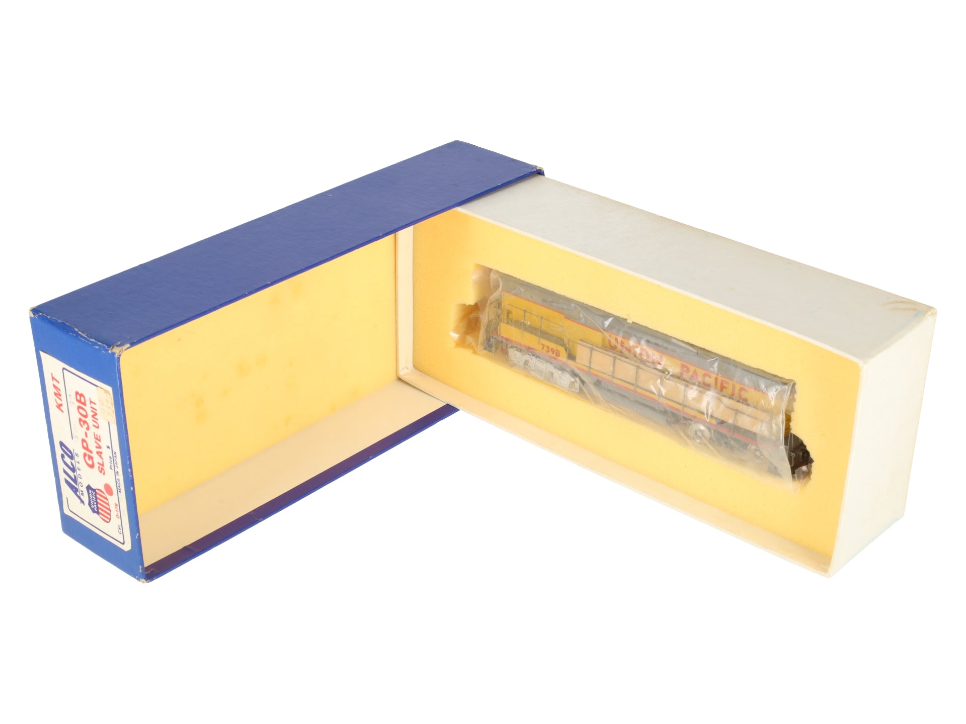 Alco Models D-179 HO Scale BRASS UP GP-30B Diesel Slave Unit #739B - Painted/Box