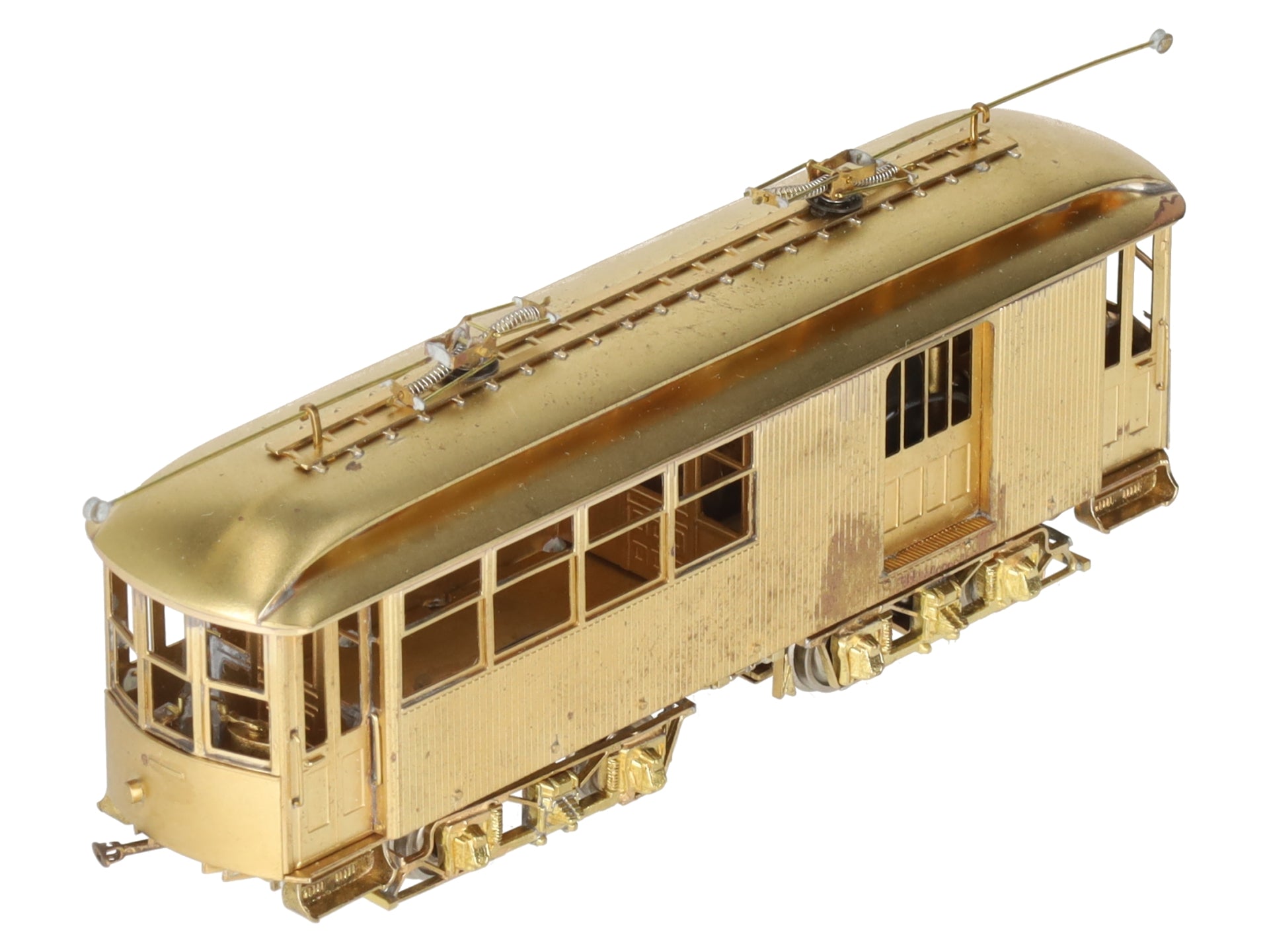 Fomras HO BRASS Shelburne Falls & Colrain Car Of 1896 Combine No.10 VG/Box