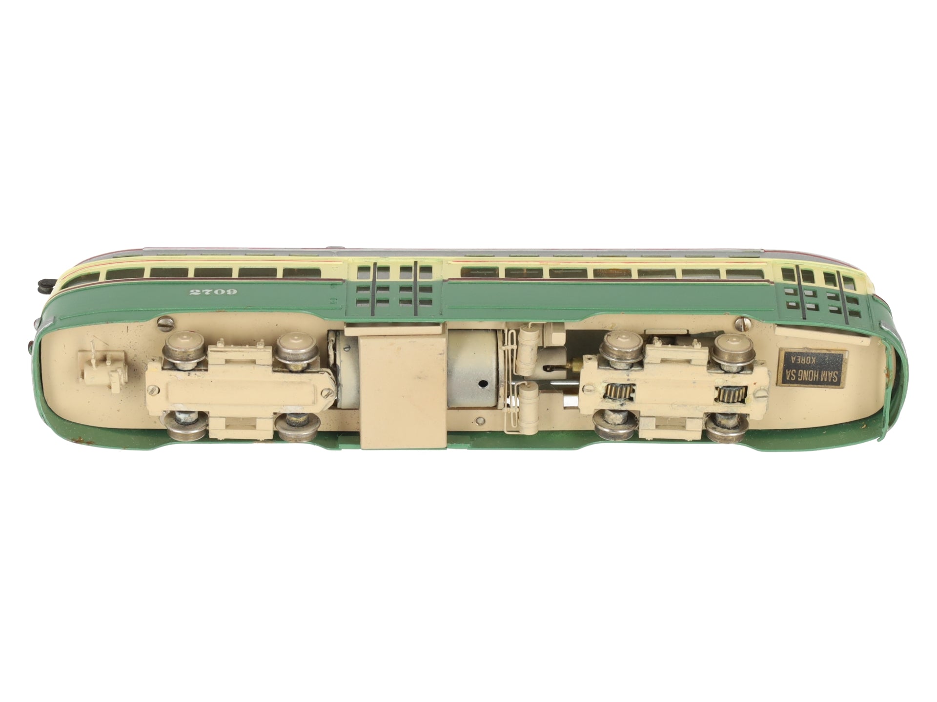 MTS HO Scale BRASS Pre-War PCC Trolley (1936) #2709 - Painted/Box