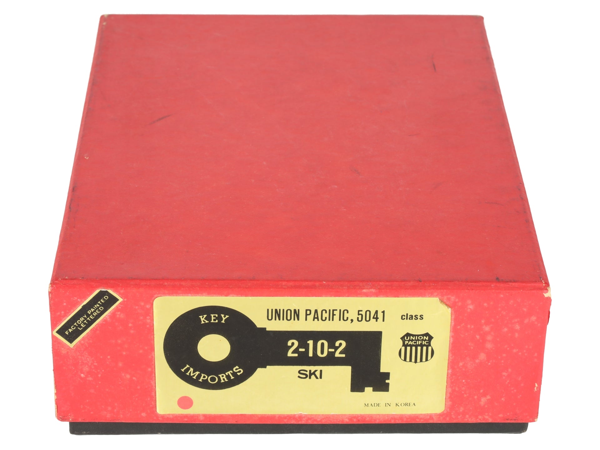 Key Imports 5041 HO Scale BRASS UP 2-10-2 Steam Loco. & Tender #5041 - F/P EX/Box