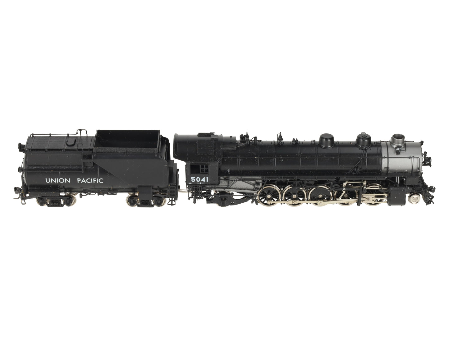Key Imports 5041 HO Scale BRASS UP 2-10-2 Steam Loco. & Tender #5041 - F/P EX/Box