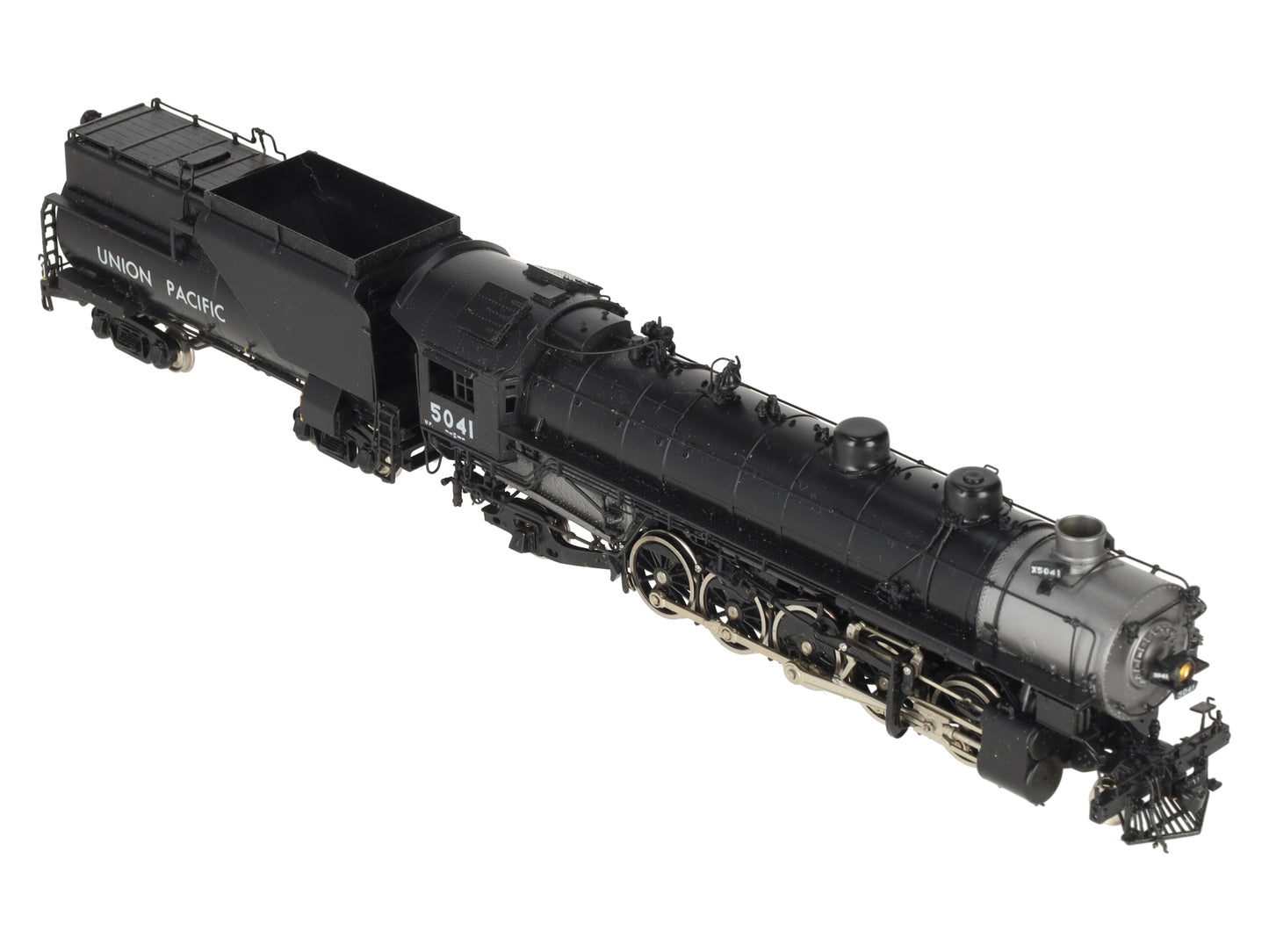 Key Imports 5041 HO Scale BRASS UP 2-10-2 Steam Loco. & Tender #5041 - F/P EX/Box