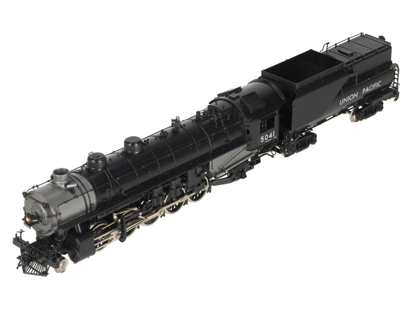 Key Imports 5041 HO Scale BRASS UP 2-10-2 Steam Loco. & Tender #5041 - F/P EX/Box