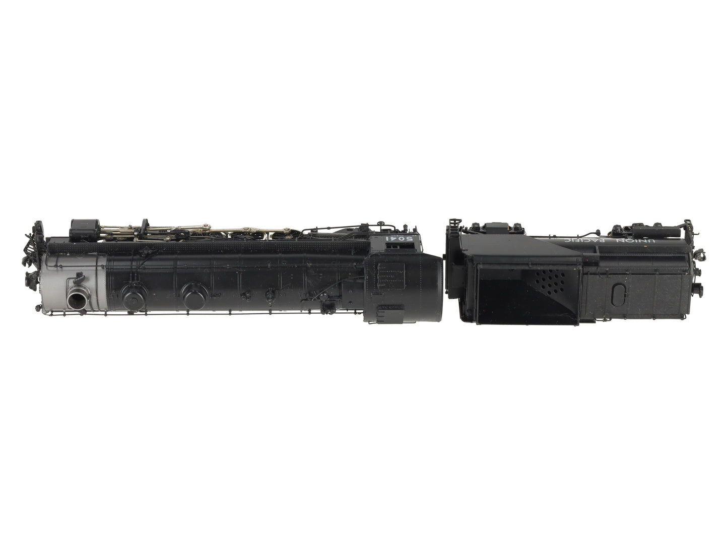 Key Imports 5041 HO Scale BRASS UP 2-10-2 Steam Loco. & Tender #5041 - F/P EX/Box