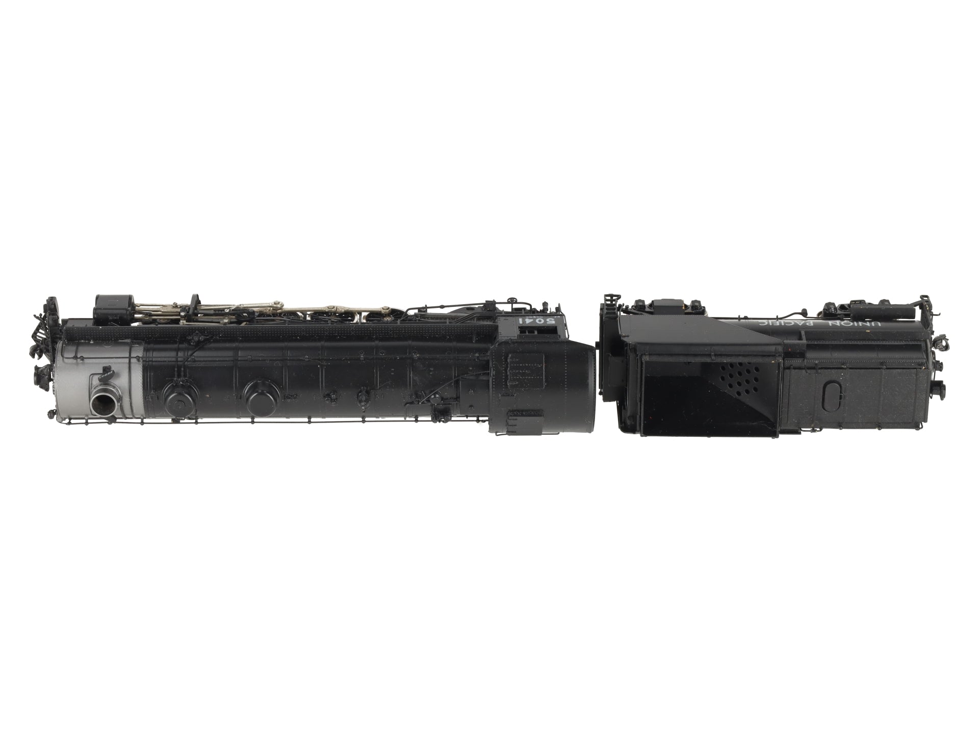 Key Imports 5041 HO Scale BRASS UP 2-10-2 Steam Loco. & Tender #5041 - F/P EX/Box