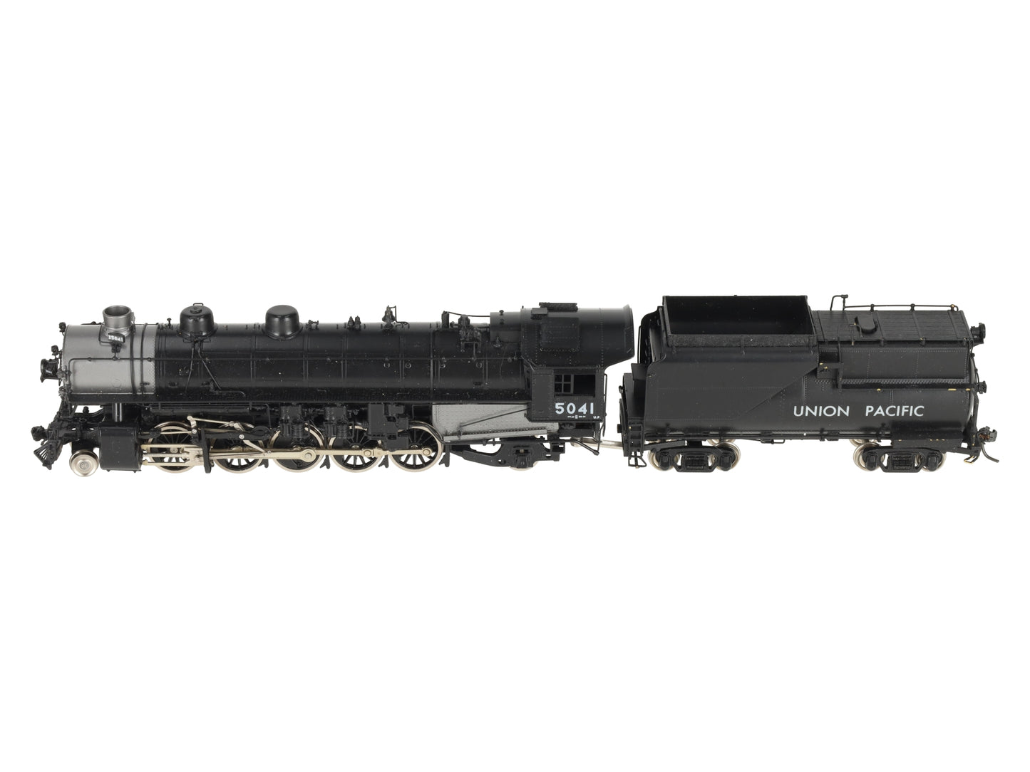 Key Imports 5041 HO Scale BRASS UP 2-10-2 Steam Loco. & Tender #5041 - F/P EX/Box