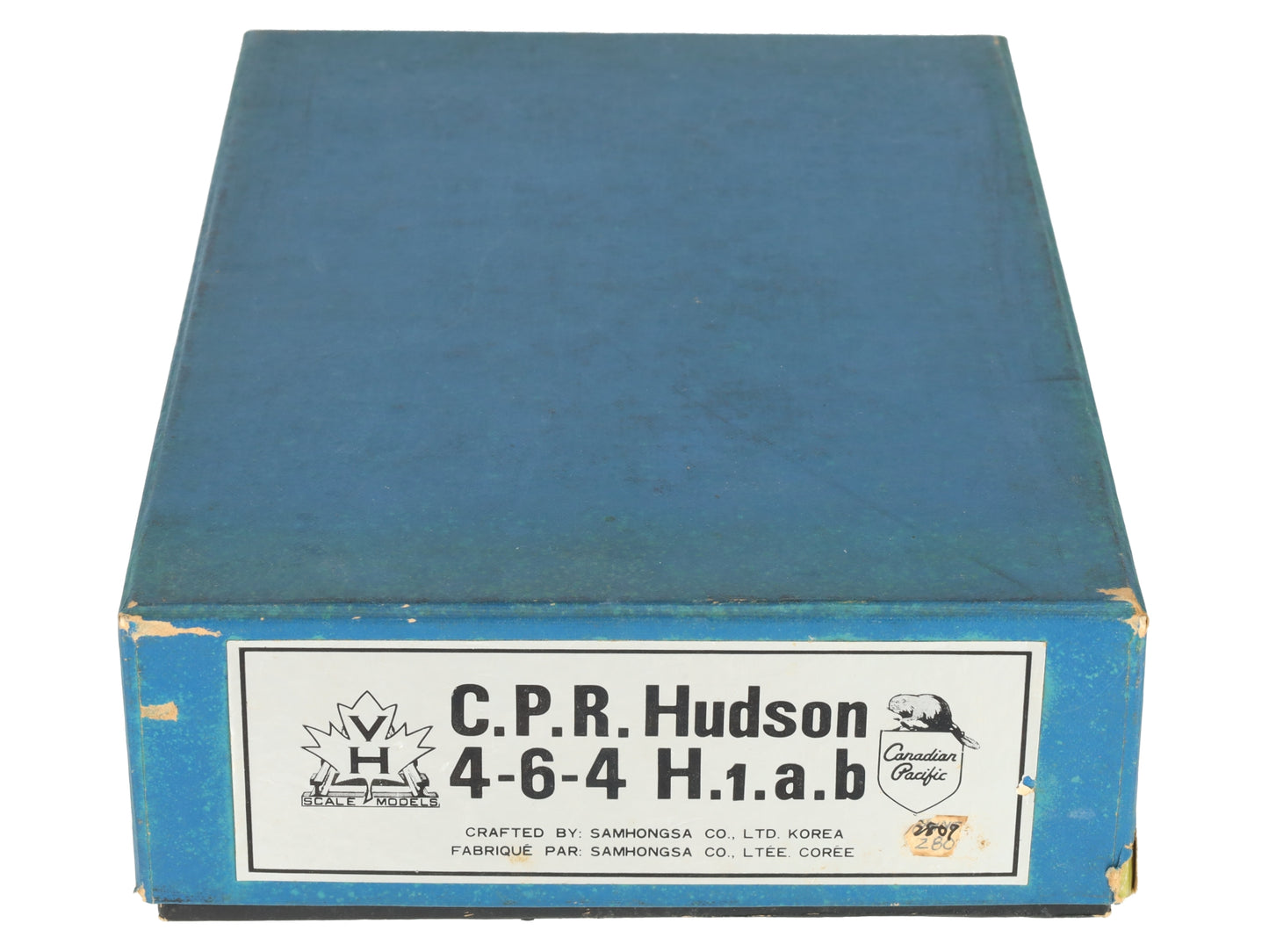 Van Hobbies HO BRASS CPR Hudson 4-6-4 H1ab Steam Loco & Tender #2807 - Painted/Box