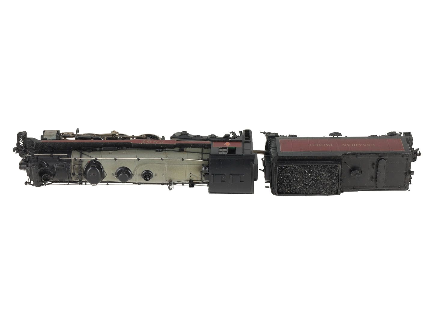 Van Hobbies HO BRASS CPR Hudson 4-6-4 H1ab Steam Loco & Tender #2807 - Painted/Box