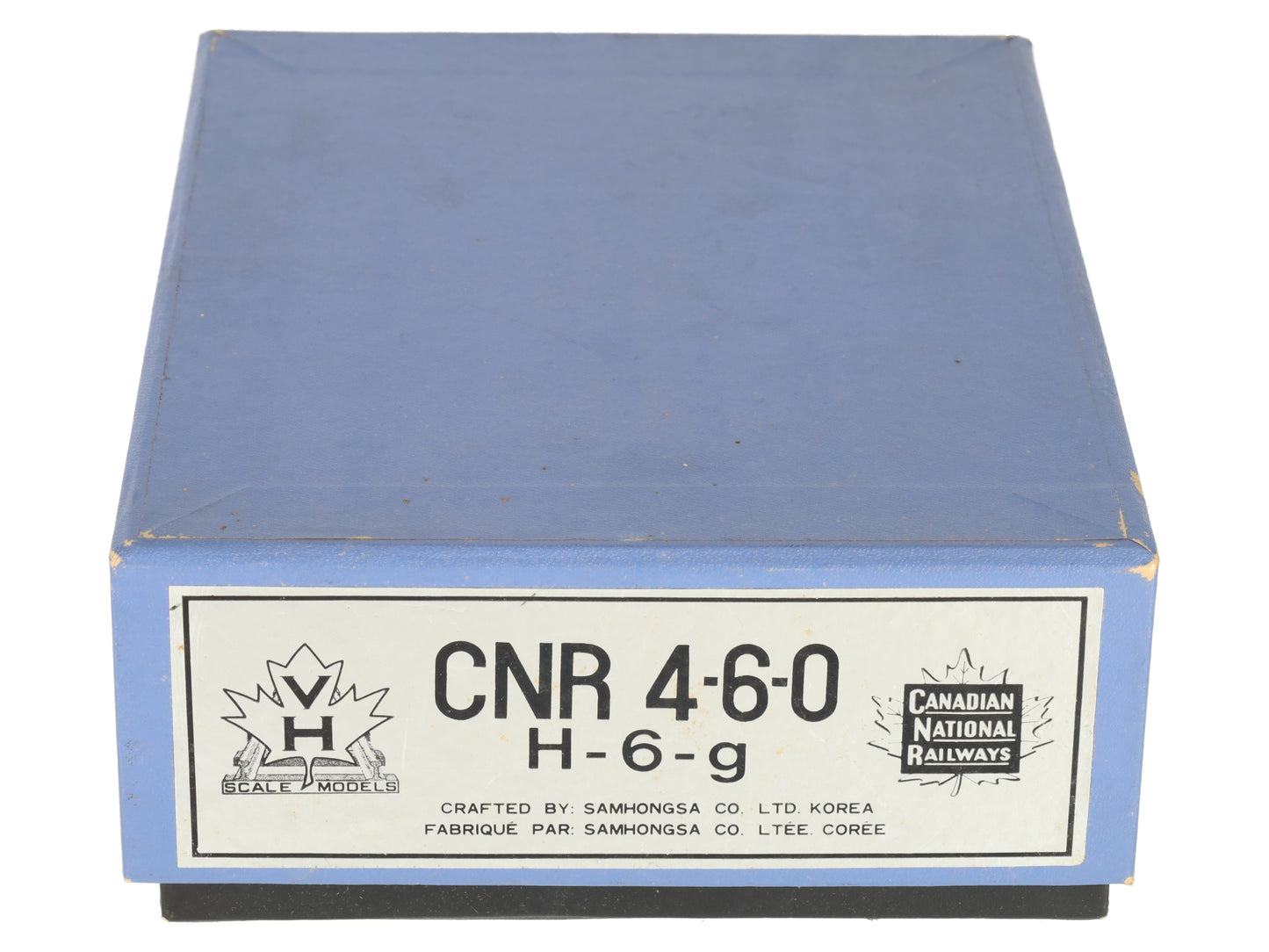 Van Hobbies H-6-G HO BRASS CNR H-6-g 4-6-0 Steam Loco & Tender- Unpainted EX/Box