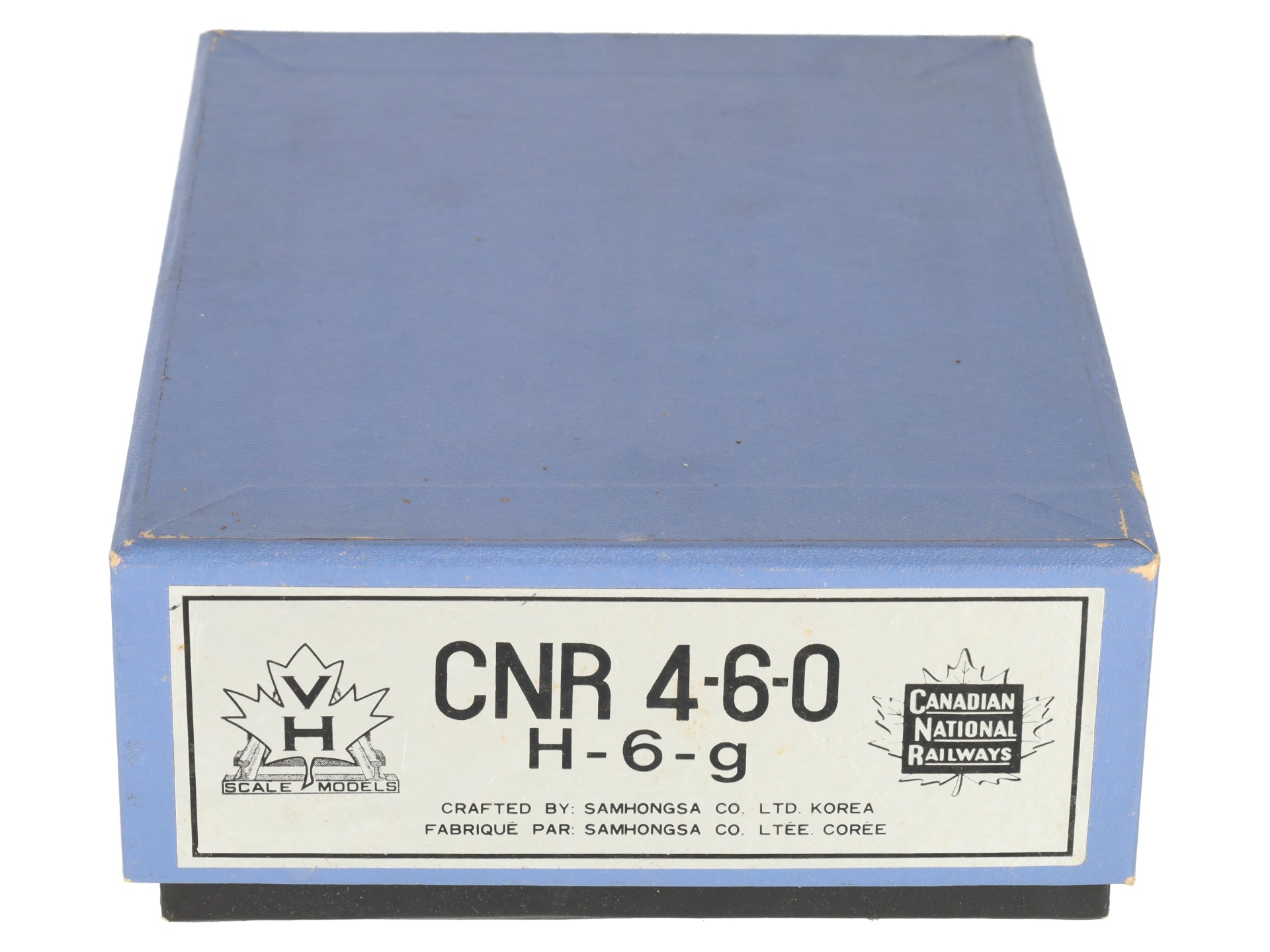 Van Hobbies H-6-G HO BRASS CNR H-6-g 4-6-0 Steam Loco & Tender- Unpainted EX/Box