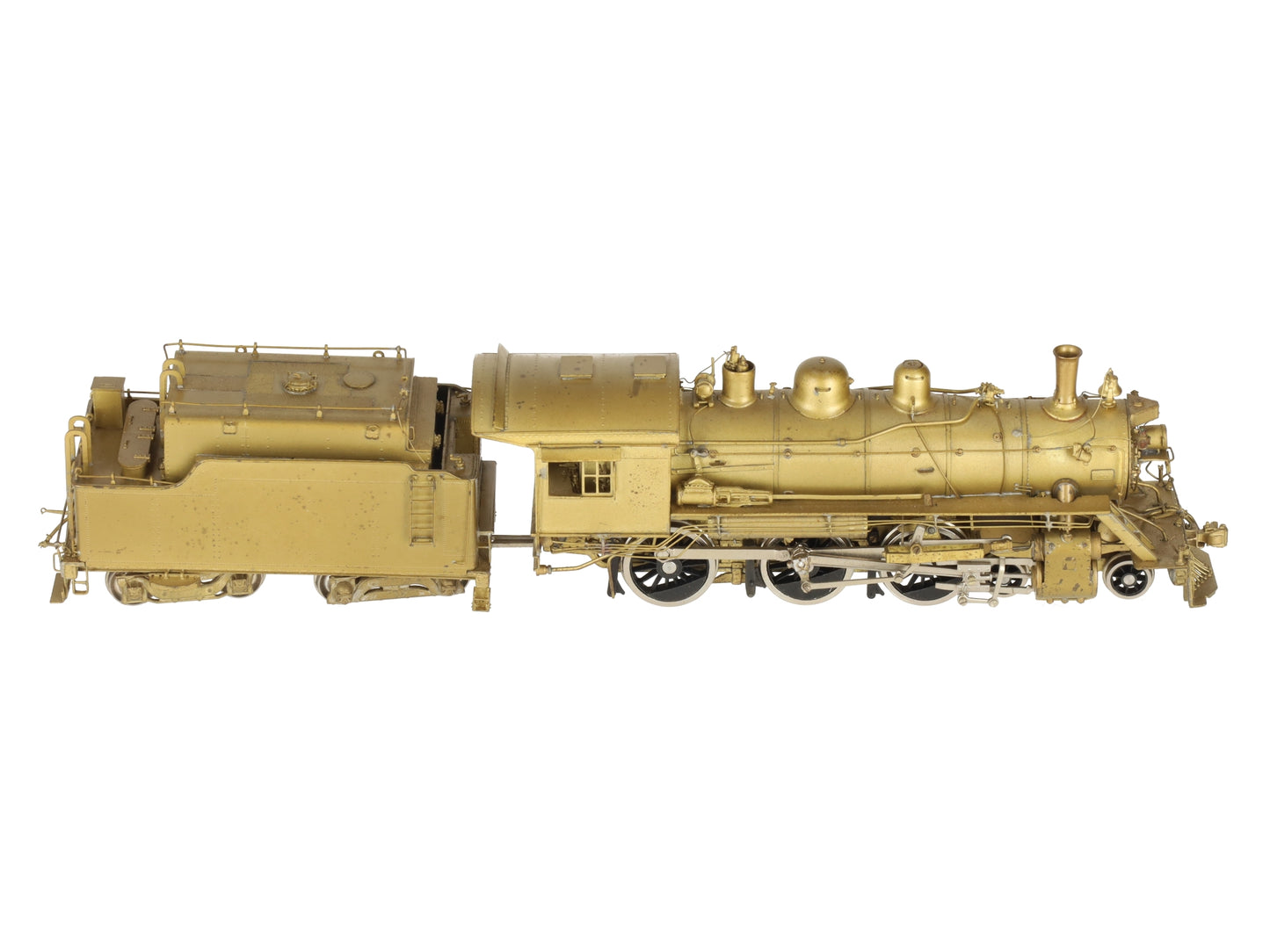 Van Hobbies H-6-G HO BRASS CNR H-6-g 4-6-0 Steam Loco & Tender- Unpainted EX/Box
