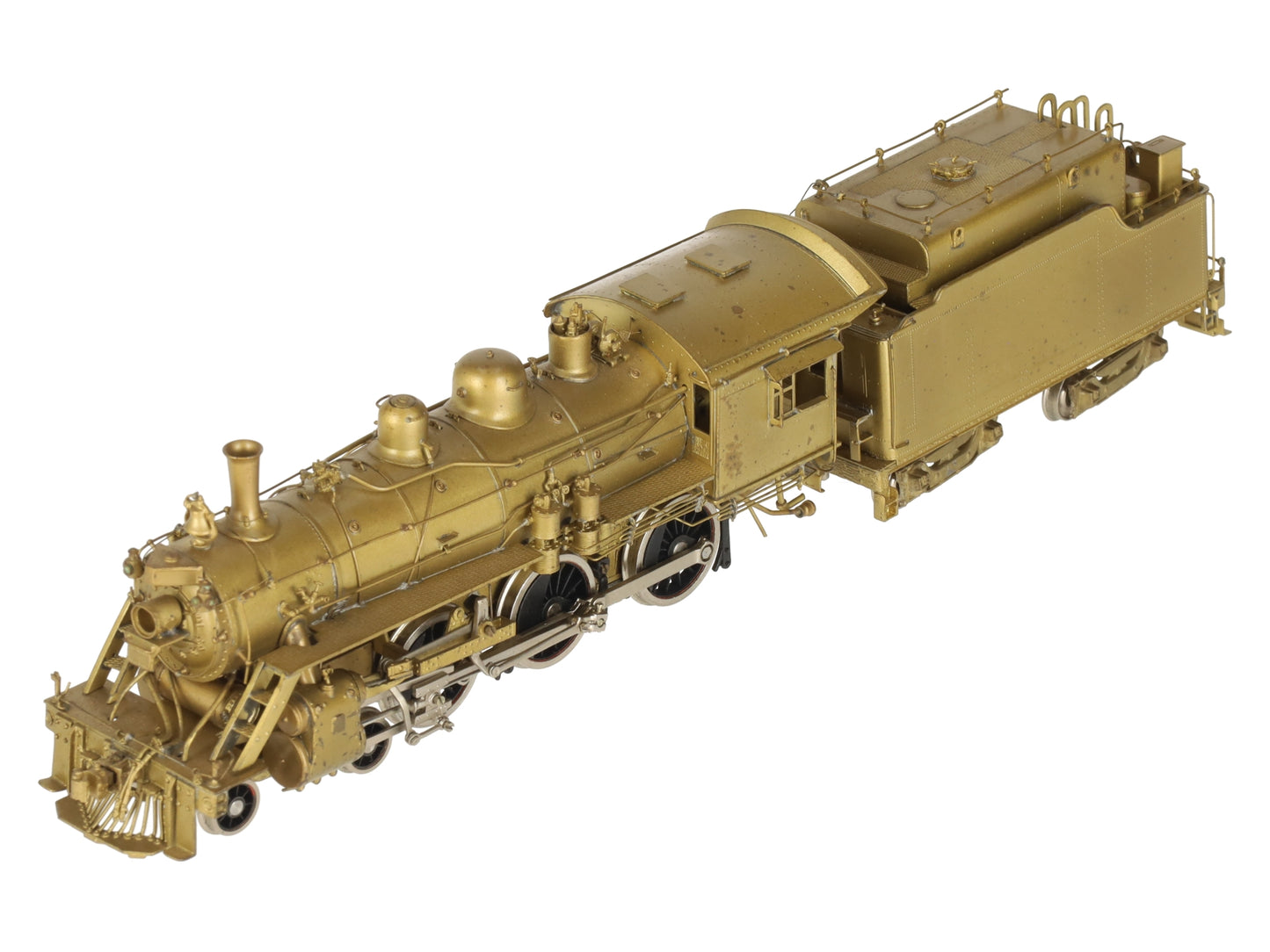 Van Hobbies H-6-G HO BRASS CNR H-6-g 4-6-0 Steam Loco & Tender- Unpainted EX/Box