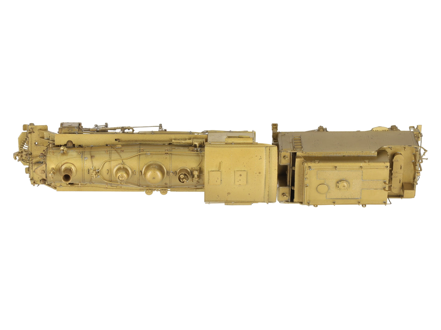 Van Hobbies H-6-G HO BRASS CNR H-6-g 4-6-0 Steam Loco & Tender- Unpainted EX/Box