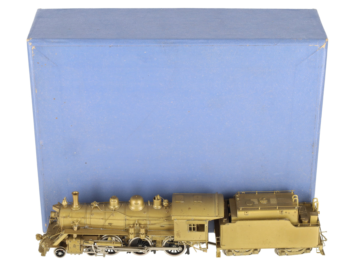 Van Hobbies H-6-G HO BRASS CNR H-6-g 4-6-0 Steam Loco & Tender- Unpainted EX/Box