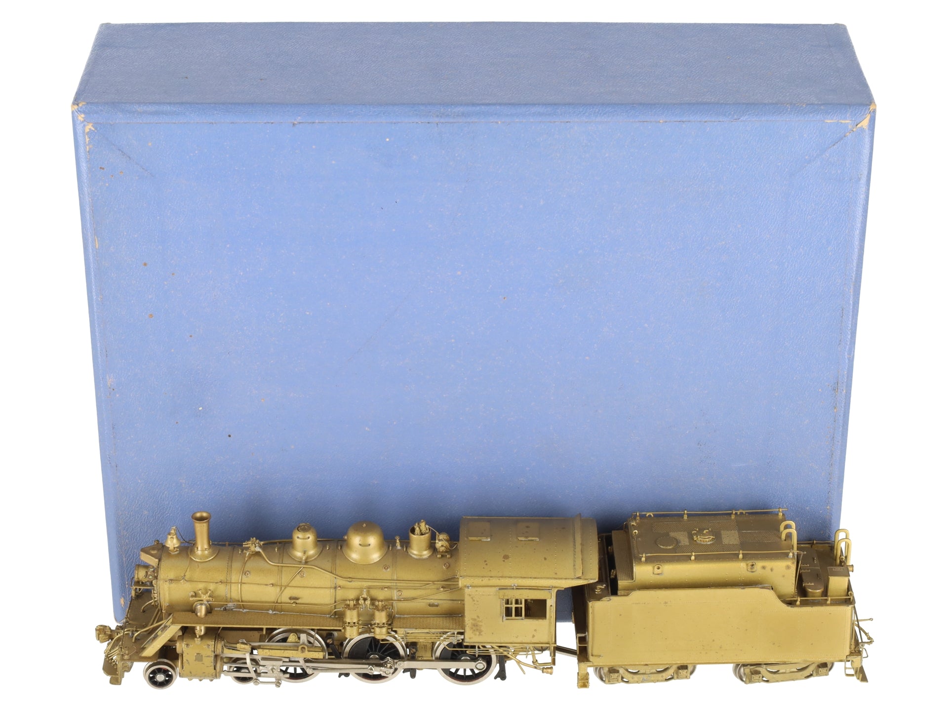 Van Hobbies H-6-G HO BRASS CNR H-6-g 4-6-0 Steam Loco & Tender- Unpainted EX/Box