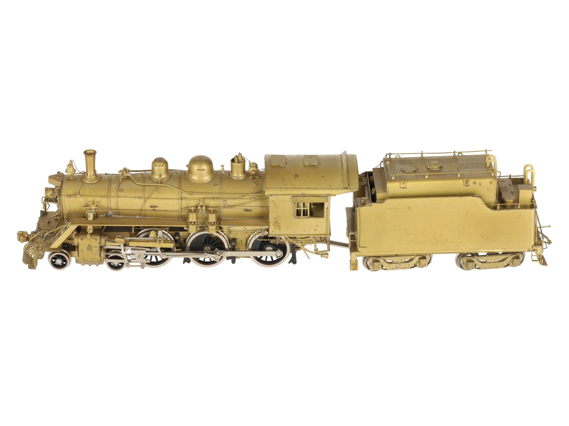 Van Hobbies H-6-G HO BRASS CNR H-6-g 4-6-0 Steam Loco & Tender- Unpainted EX/Box