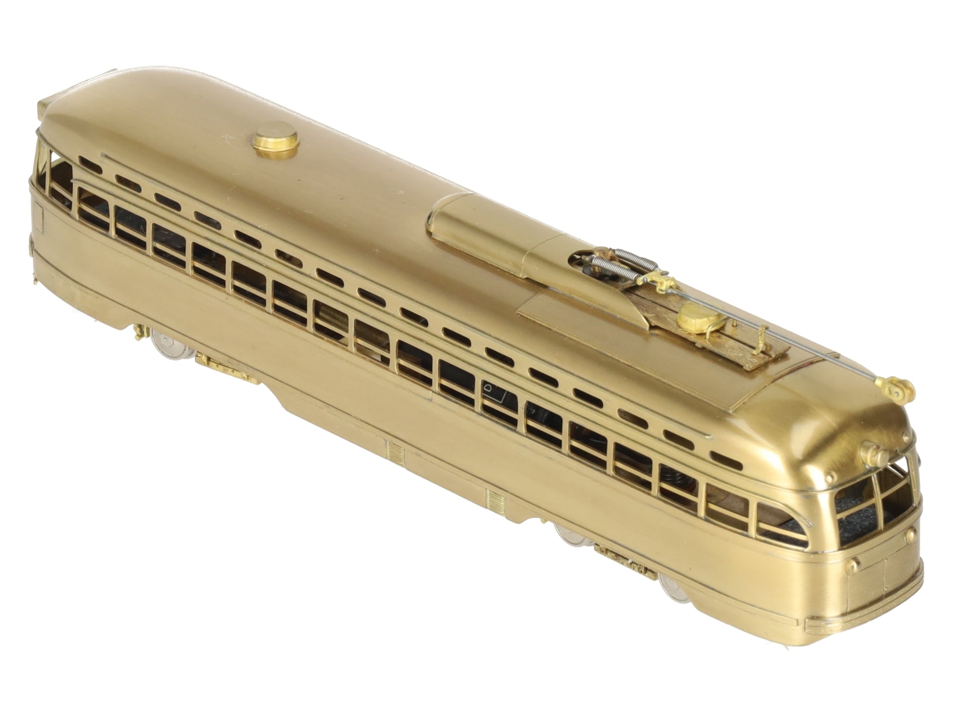 WP Car Corp. HO Scale BRASS PCC 1946 - Folding Doors- Unpainted EX/Box