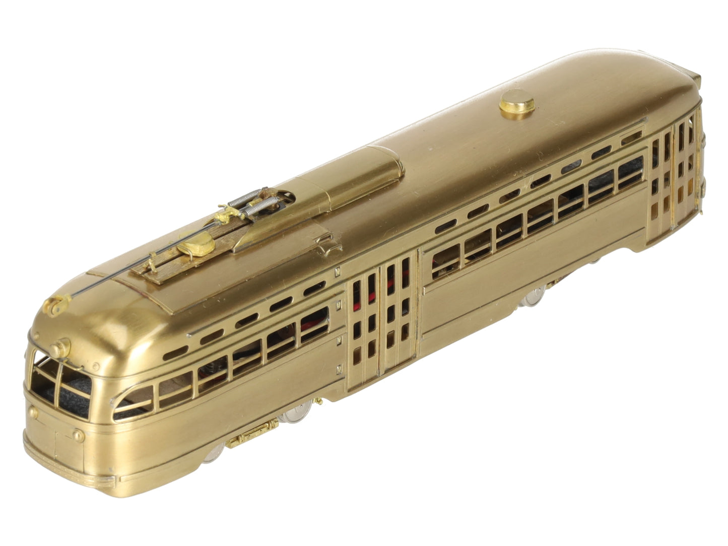 WP Car Corp. HO Scale BRASS PCC 1946 - Folding Doors- Unpainted EX/Box