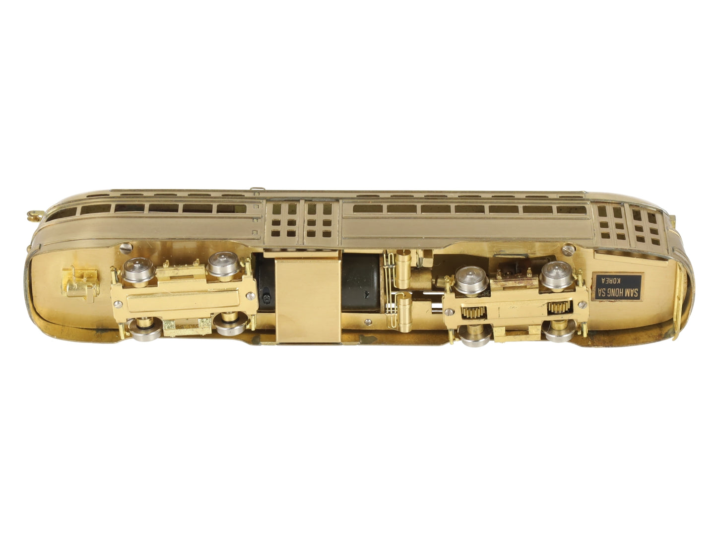 WP Car Corp. HO Scale BRASS PCC 1946 - Folding Doors- Unpainted EX/Box