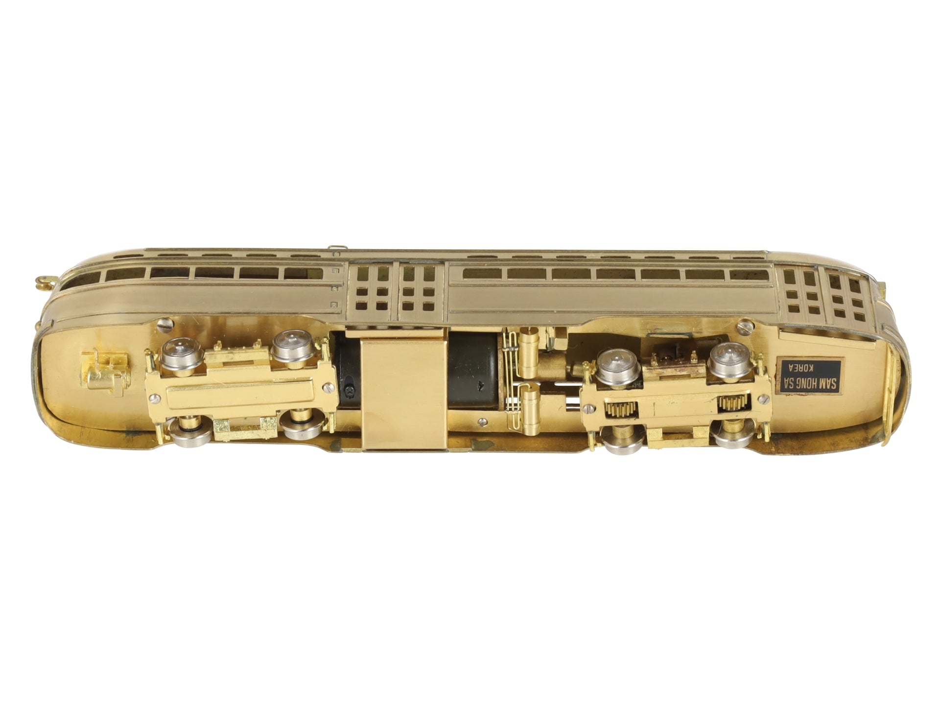 WP Car Corp. HO Scale BRASS PCC 1946 - Folding Doors- Unpainted EX/Box