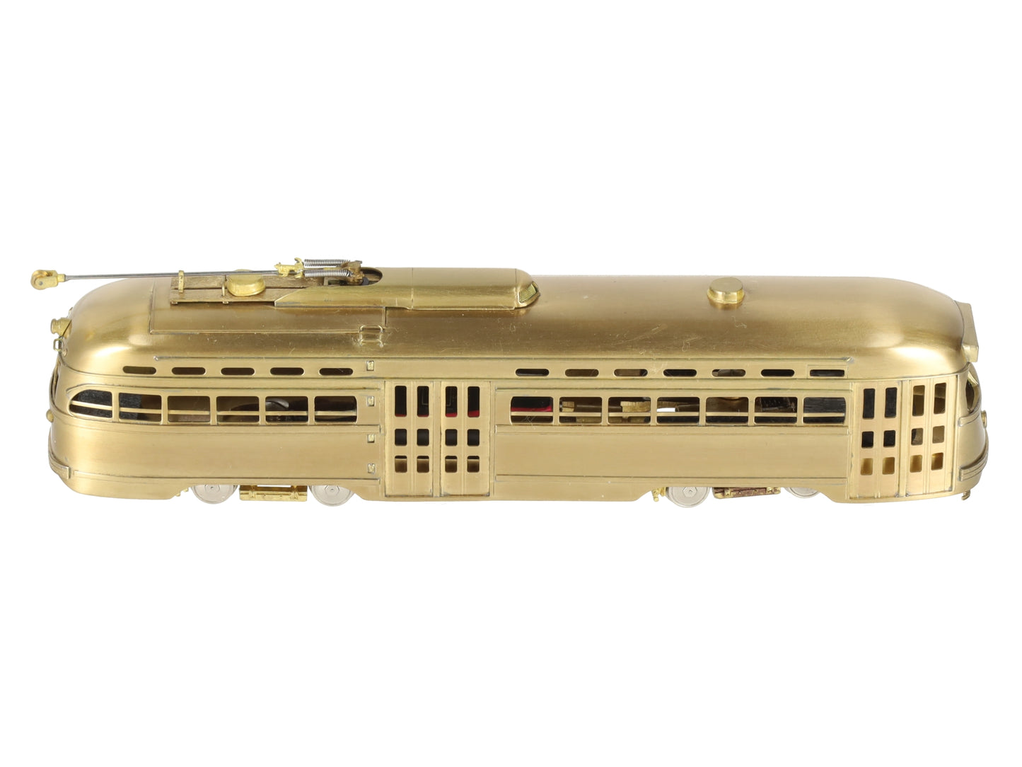 WP Car Corp. HO Scale BRASS PCC 1946 - Folding Doors- Unpainted EX/Box