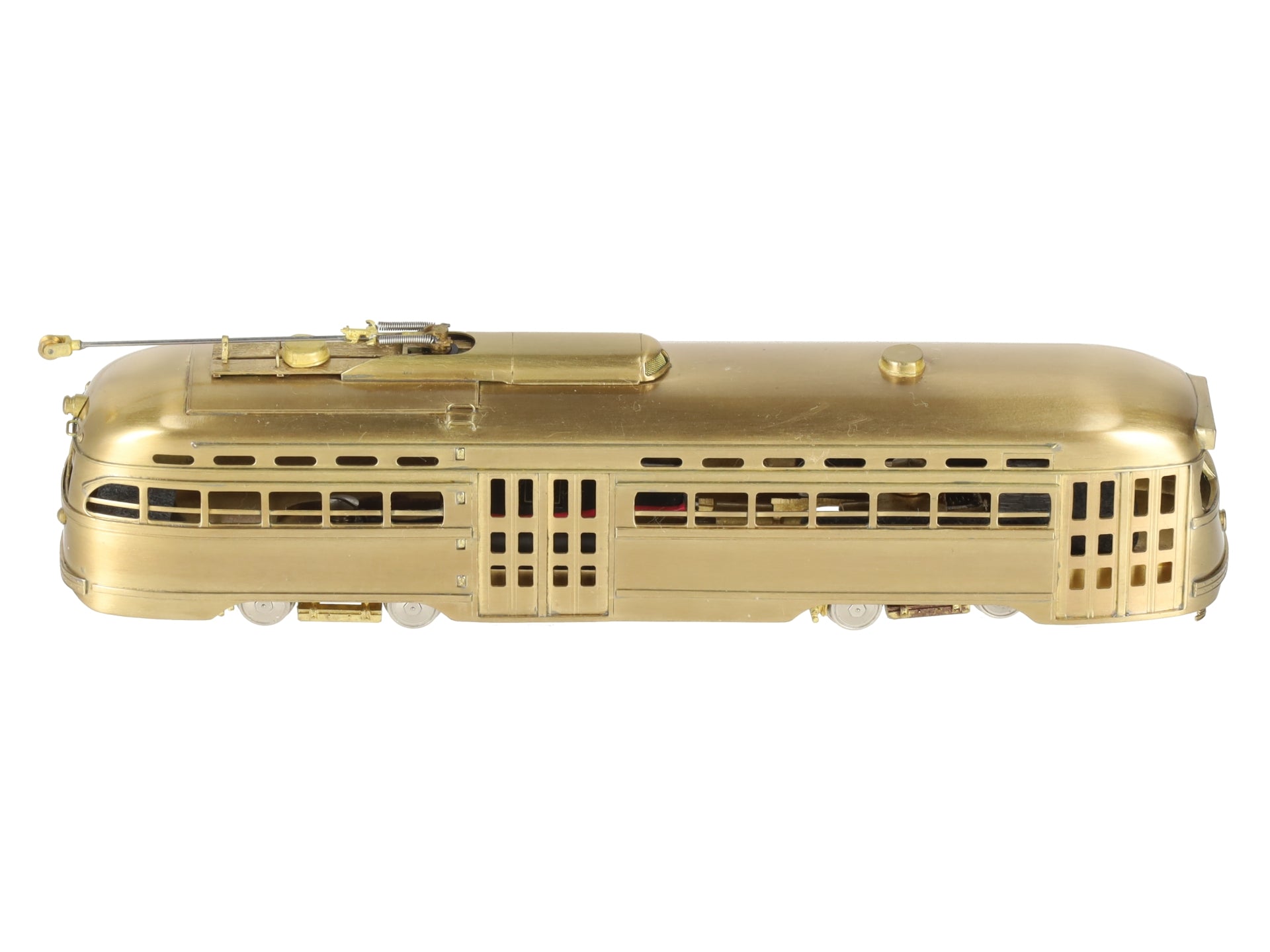 WP Car Corp. HO Scale BRASS PCC 1946 - Folding Doors- Unpainted EX/Box