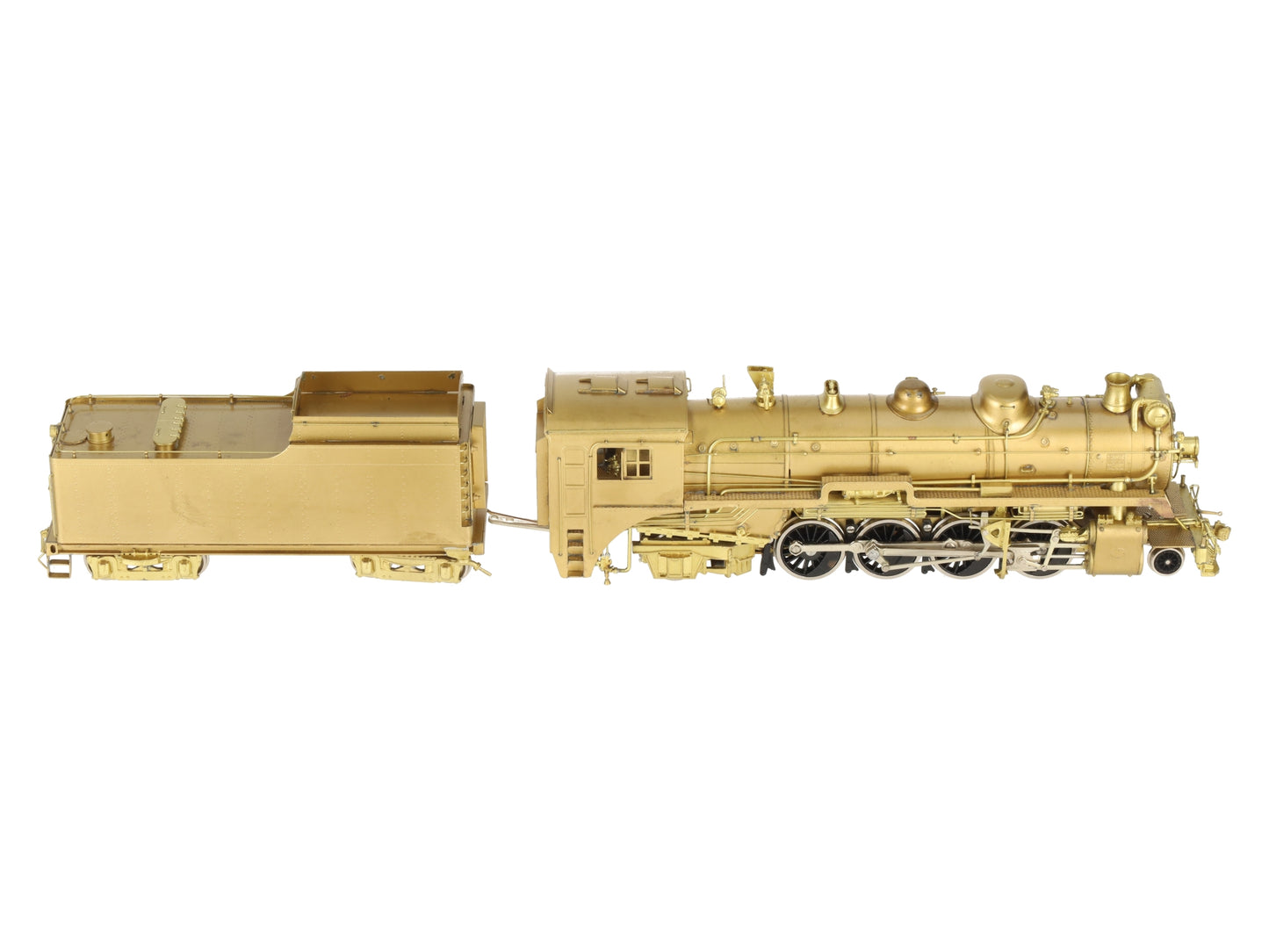 Van Hobbies HO BRASS CPR 2-8-2 P2-Mikado Steam Loco & Tender - Unpainted EX/Box