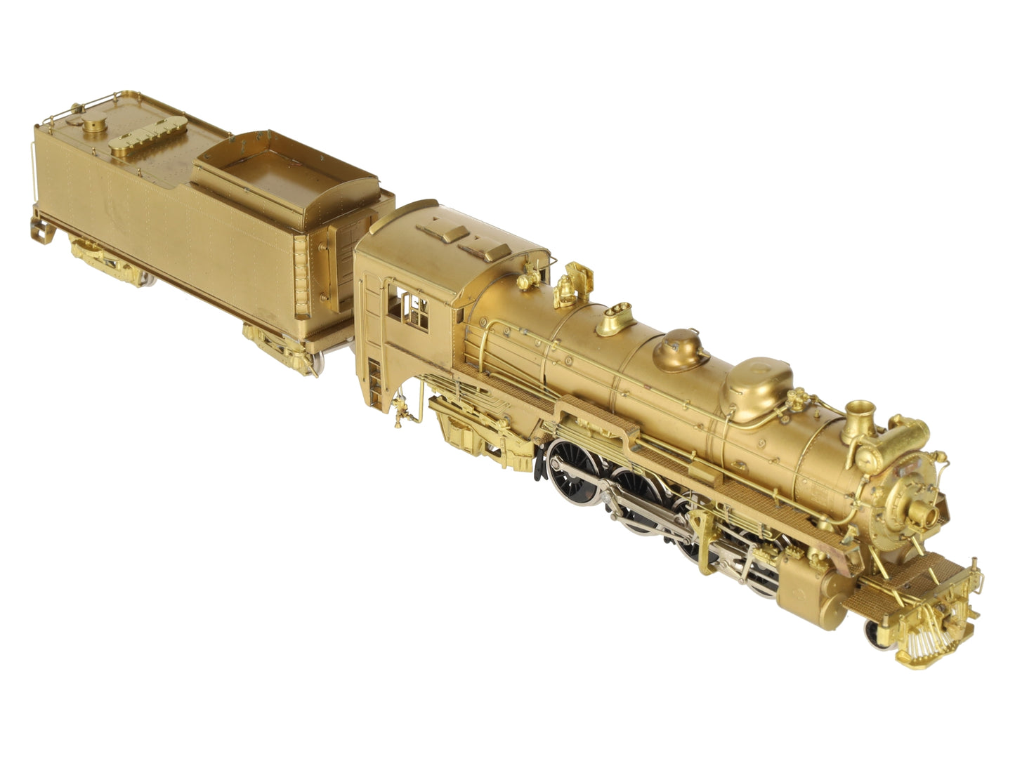 Van Hobbies HO BRASS CPR 2-8-2 P2-Mikado Steam Loco & Tender - Unpainted EX/Box