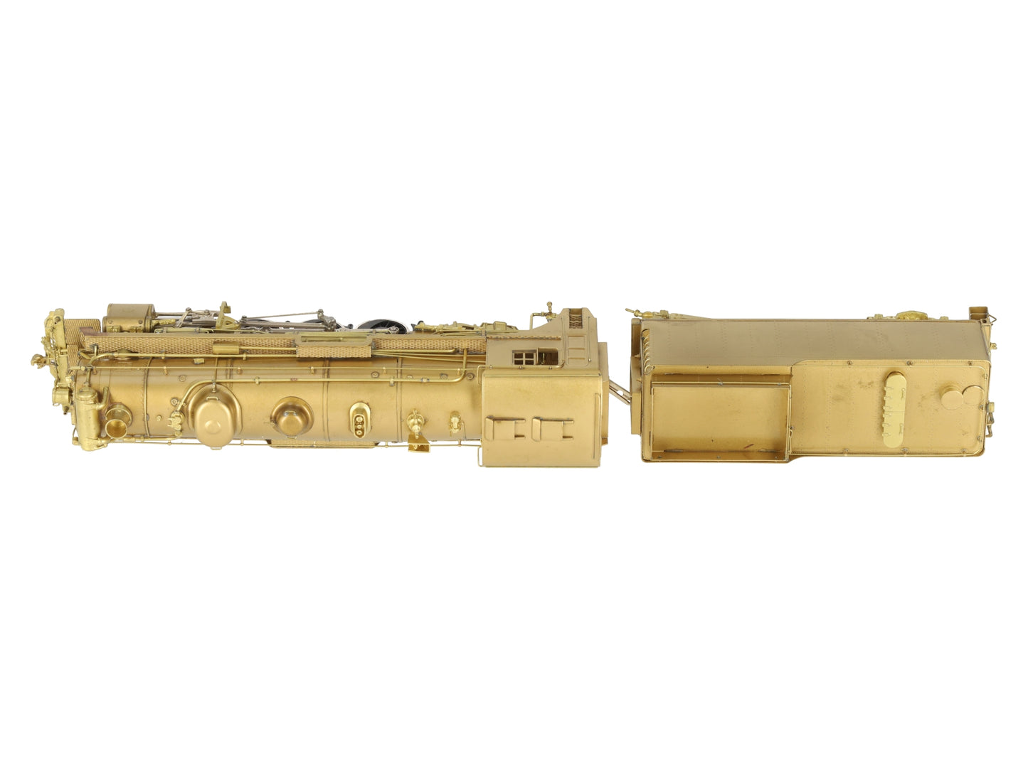 Van Hobbies HO BRASS CPR 2-8-2 P2-Mikado Steam Loco & Tender - Unpainted EX/Box