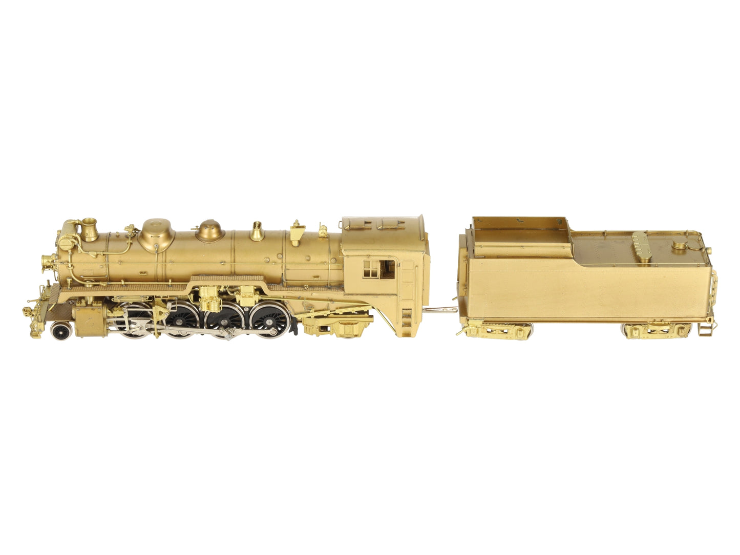 Van Hobbies HO BRASS CPR 2-8-2 P2-Mikado Steam Loco & Tender - Unpainted EX/Box