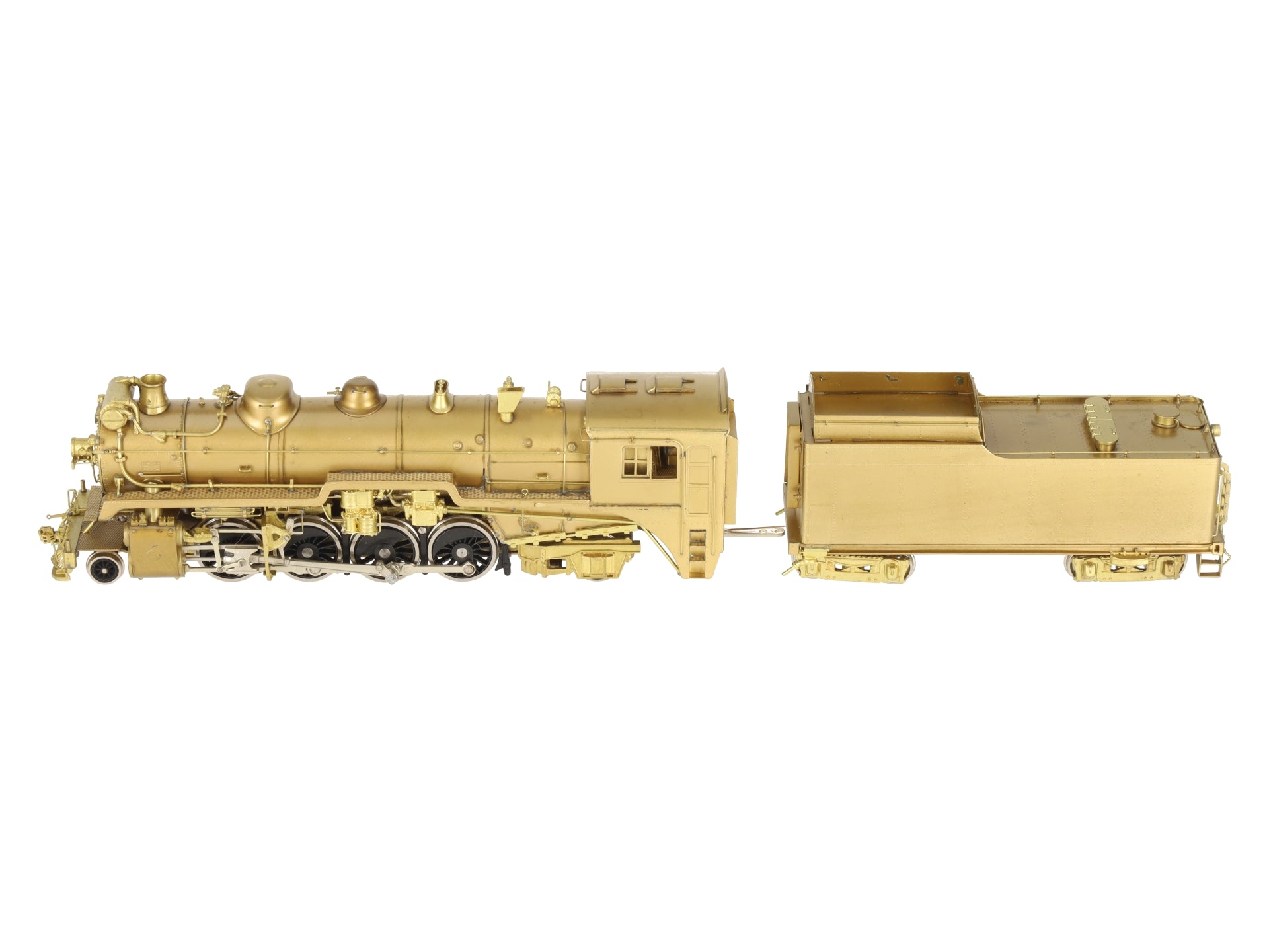 Van Hobbies HO BRASS CPR 2-8-2 P2-Mikado Steam Loco & Tender - Unpainted EX/Box