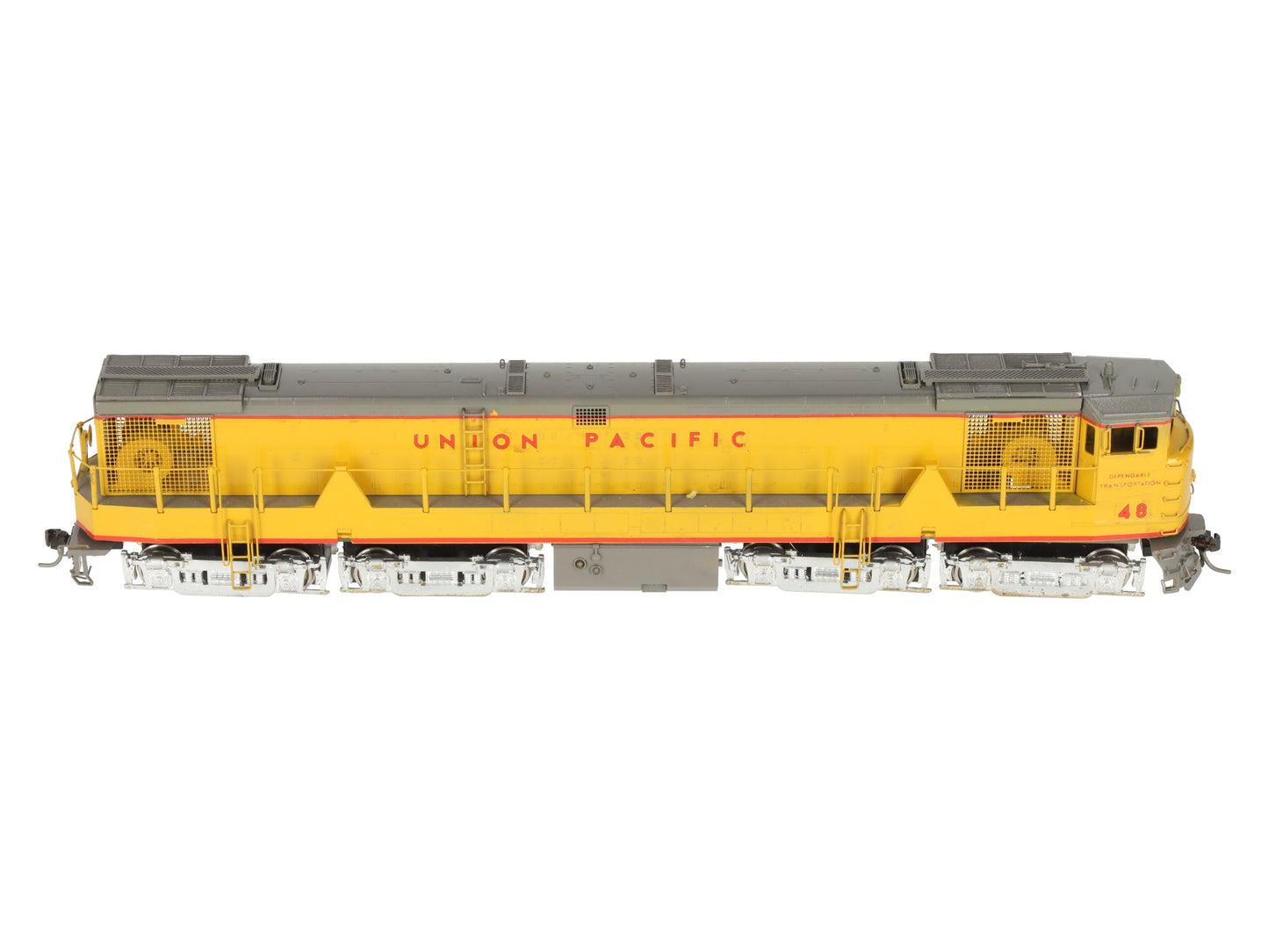 Alco Models D-185 HO BRASS Union Pacific U-50-B Diesel Loco #48 - Painted/Box