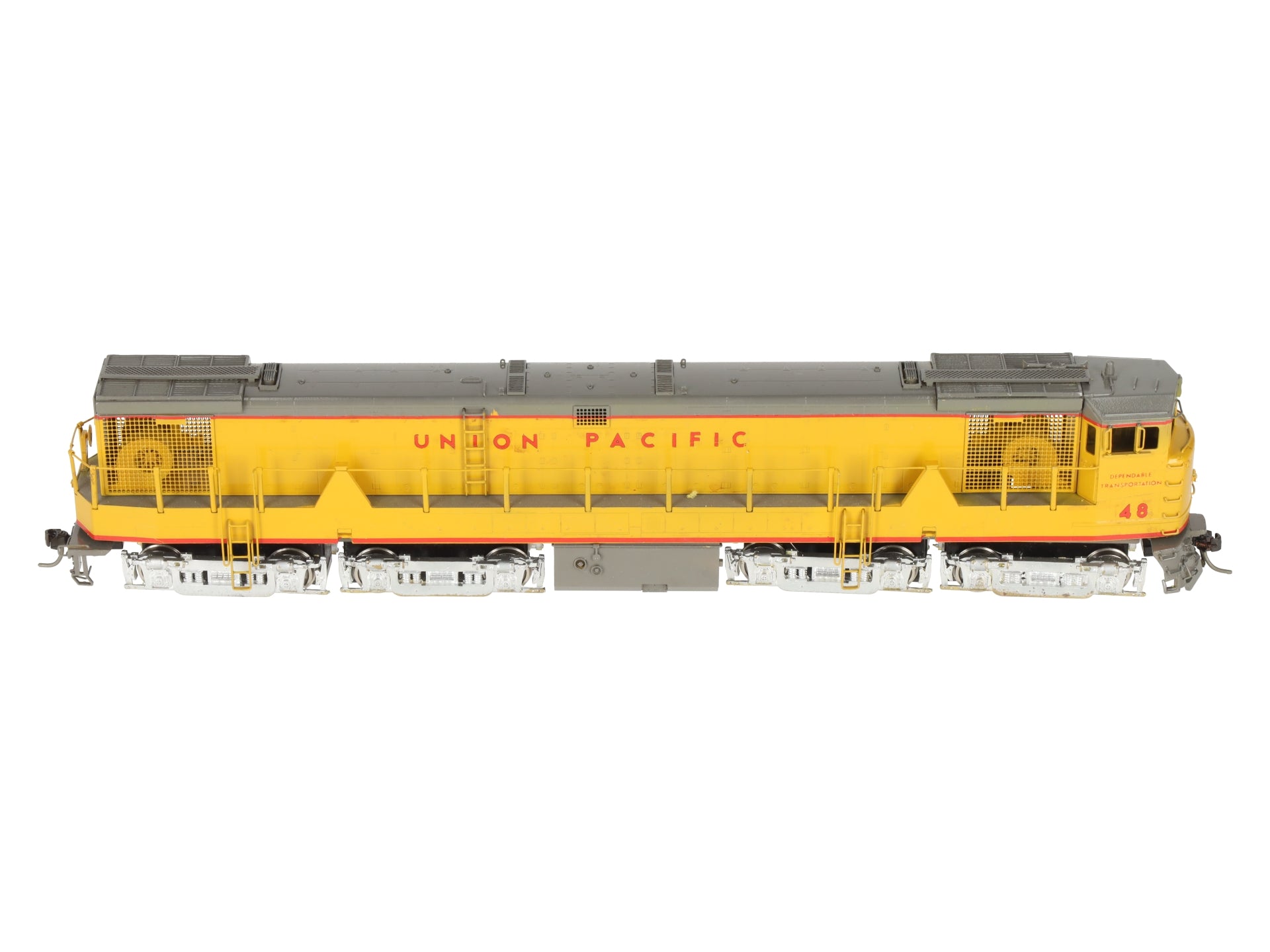 Alco Models D-185 HO BRASS Union Pacific U-50-B Diesel Loco #48 - Painted/Box