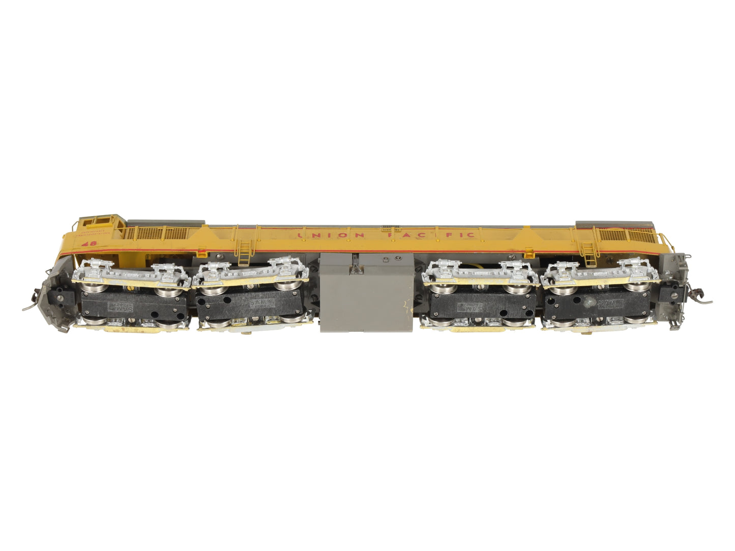Alco Models D-185 HO BRASS Union Pacific U-50-B Diesel Loco #48 - Painted/Box