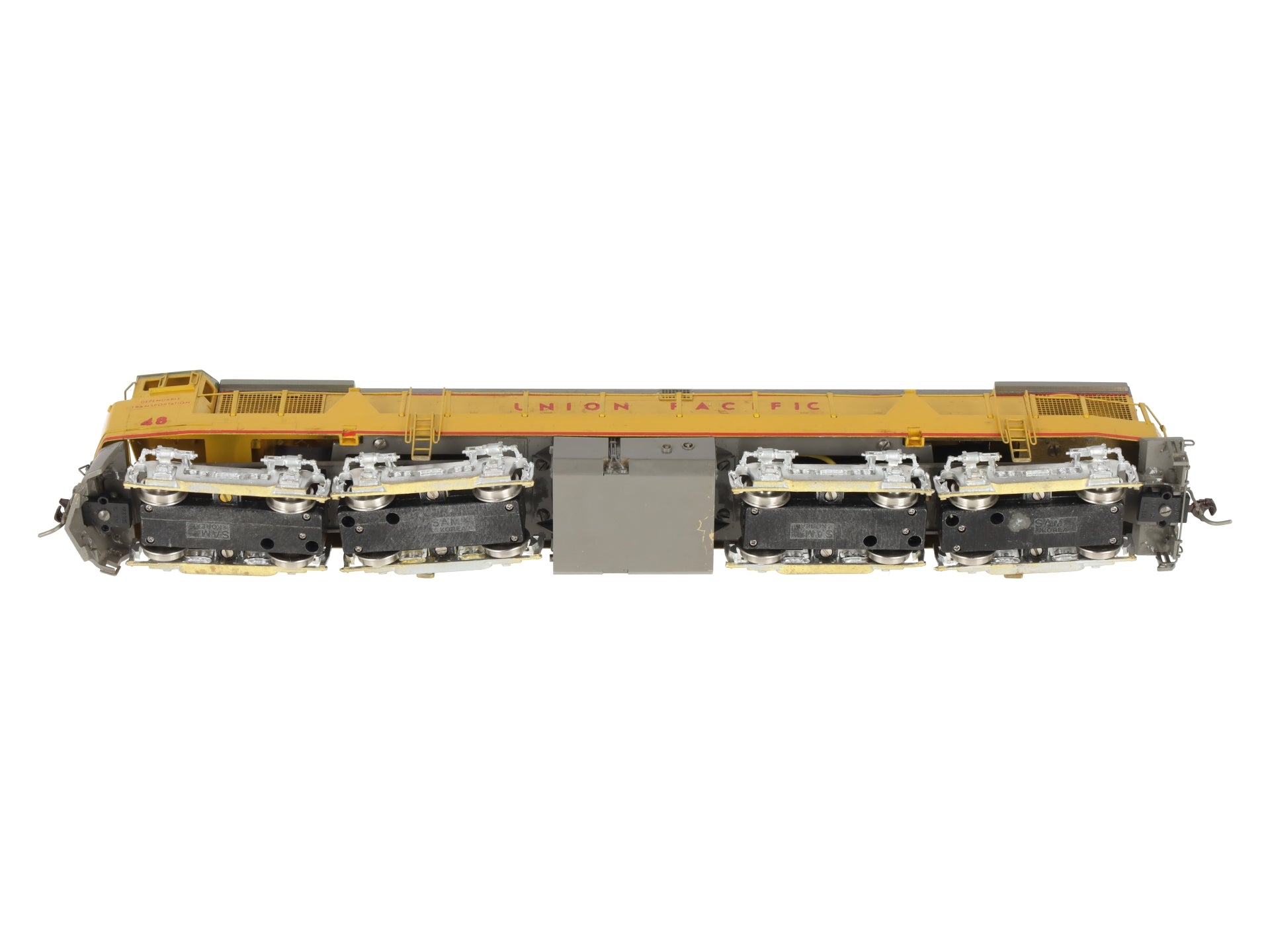 Alco Models D-185 HO BRASS Union Pacific U-50-B Diesel Loco #48 - Painted/Box
