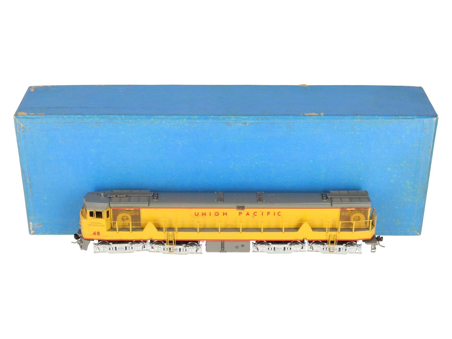 Alco Models D-185 HO BRASS Union Pacific U-50-B Diesel Loco #48 - Painted/Box
