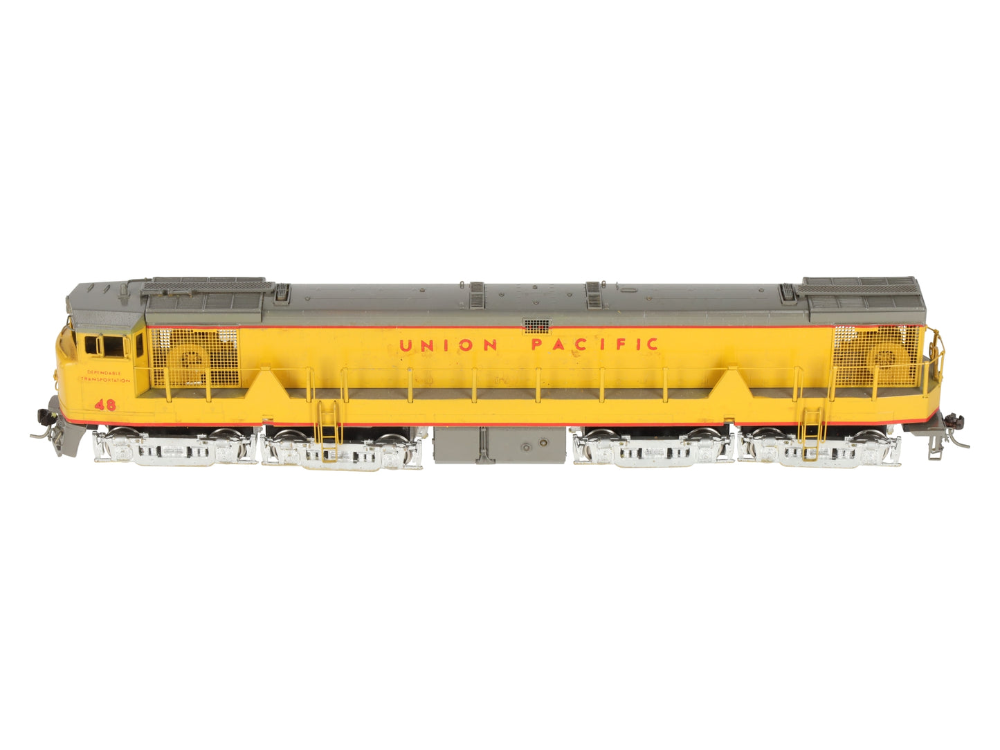 Alco Models D-185 HO BRASS Union Pacific U-50-B Diesel Loco #48 - Painted/Box