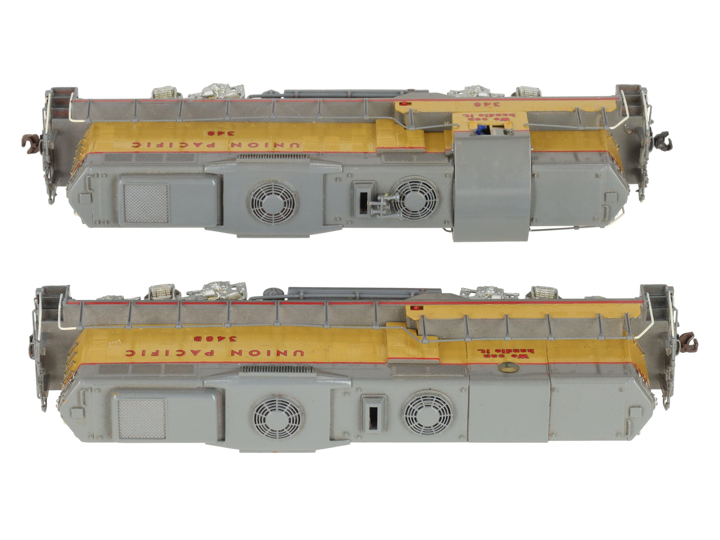HO BRASS Union Pacific Diesel Locomotives #348/348B - Painted [2]