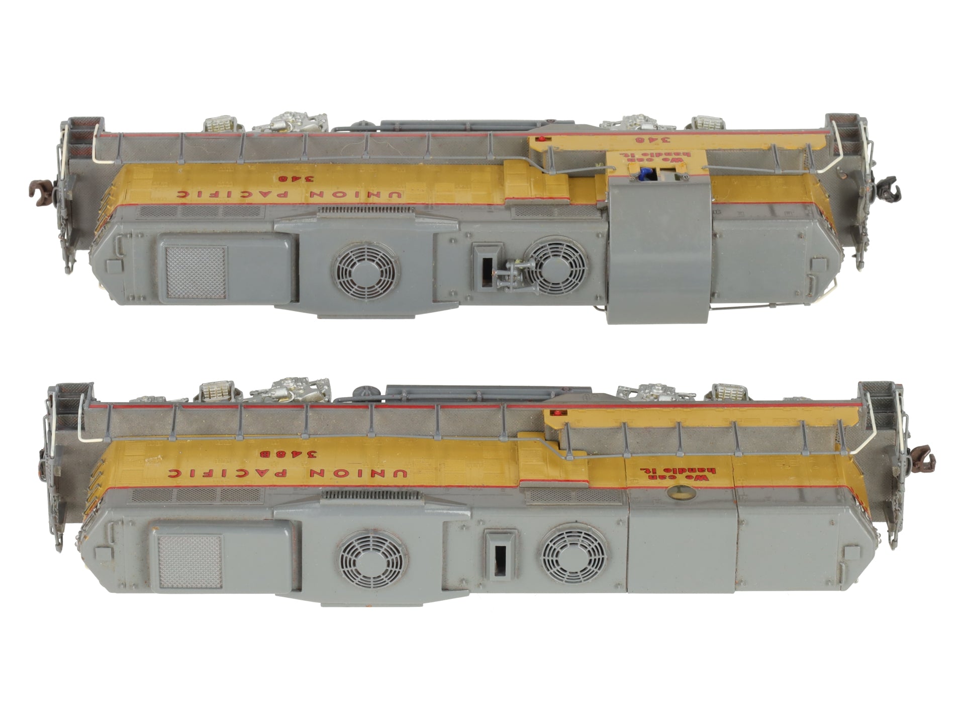 HO BRASS Union Pacific Diesel Locomotives #348/348B - Painted [2]