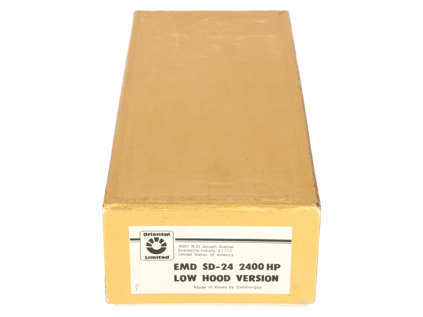 Oriental Limited HO Scale BRASS UP EMD SD-24 2400HP Diesel Loco #419 - Painted/Box