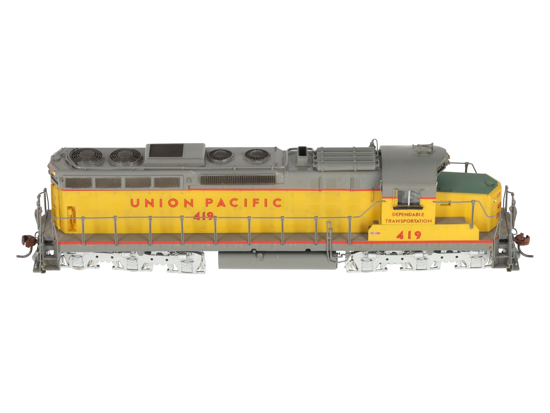 Oriental Limited HO Scale BRASS UP EMD SD-24 2400HP Diesel Loco #419 - Painted/Box