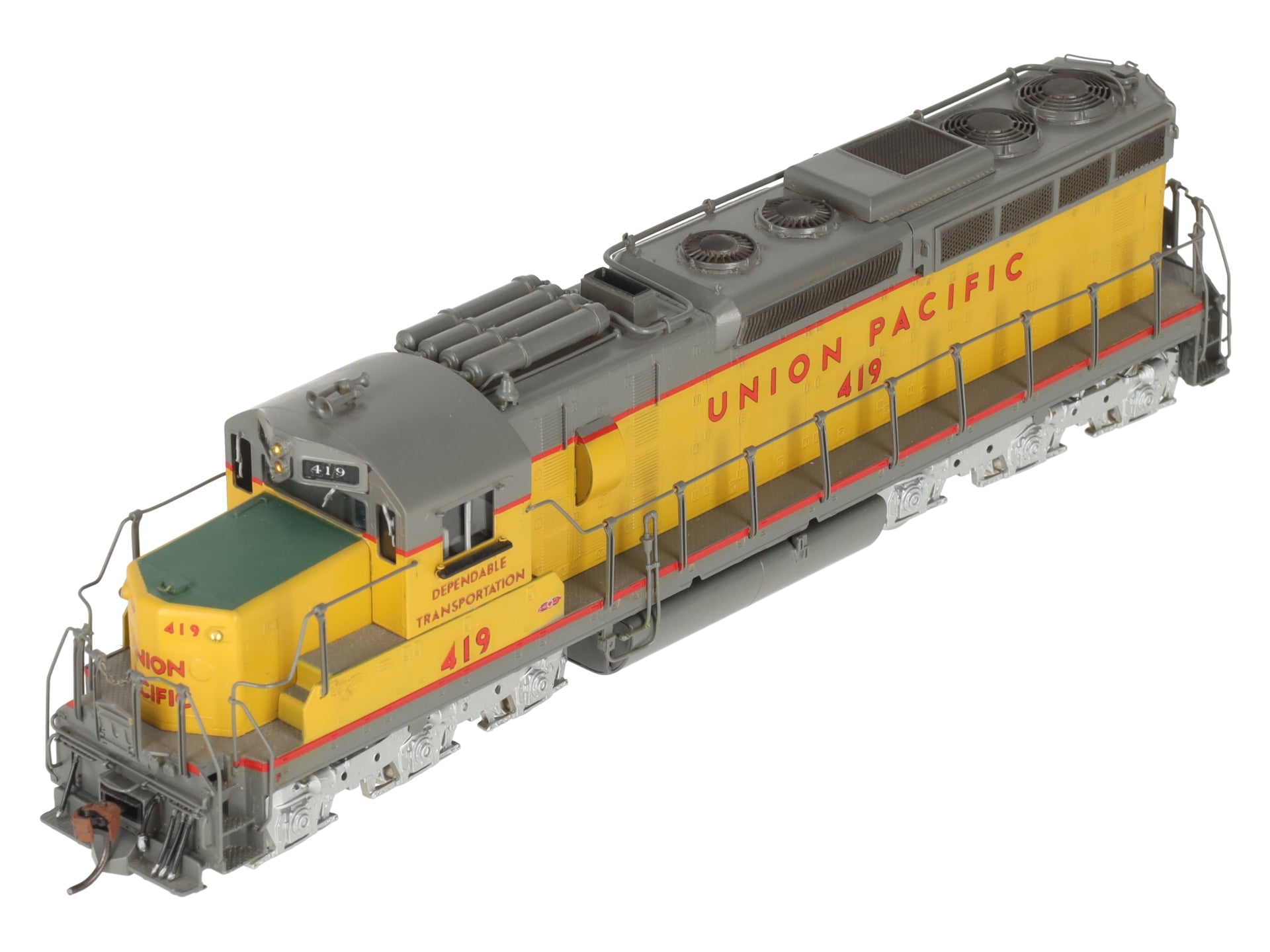 Oriental Limited HO Scale BRASS UP EMD SD-24 2400HP Diesel Loco #419 - Painted/Box